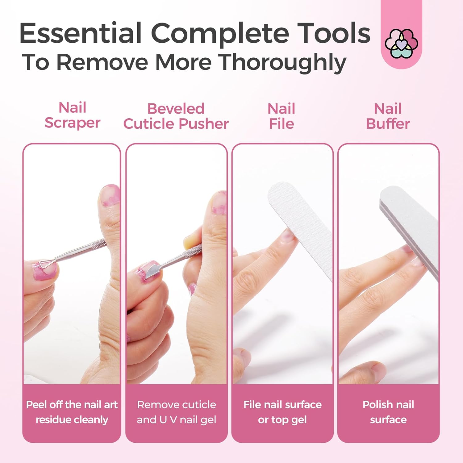 SAVILAND Nail Polish Remover Machine:Gel Polish Revmover Steam Quick Remove Gel Acrylic Nail Remover | Dip Powder Remover Gentler Portable U V Gel Nail Electric Nail Polish Remover Nail Salon Home DIY - Image 4