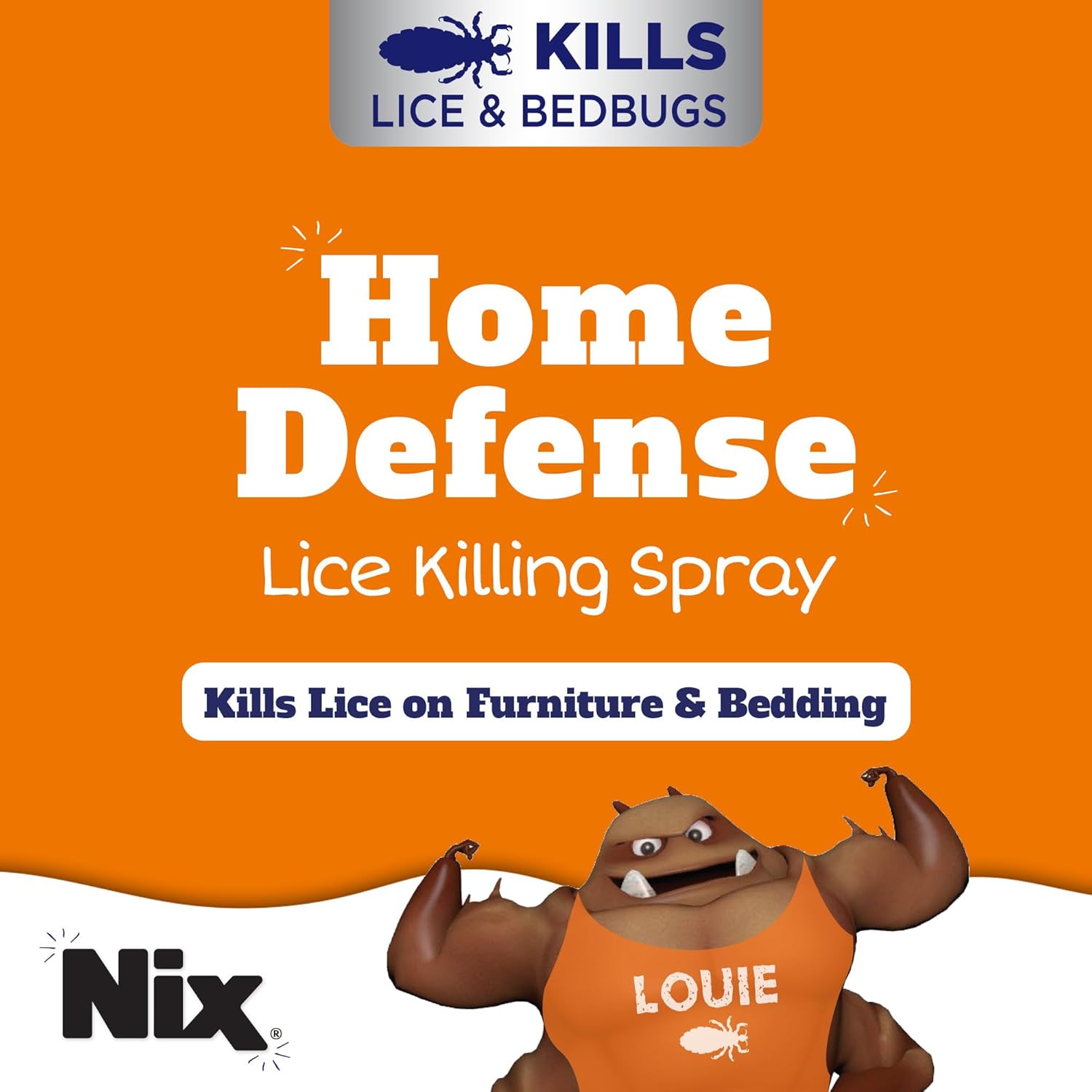 Nix Lice & Bedbug Killing Spray for Home, Bedding & Furniture, 5 fl oz - Image 2