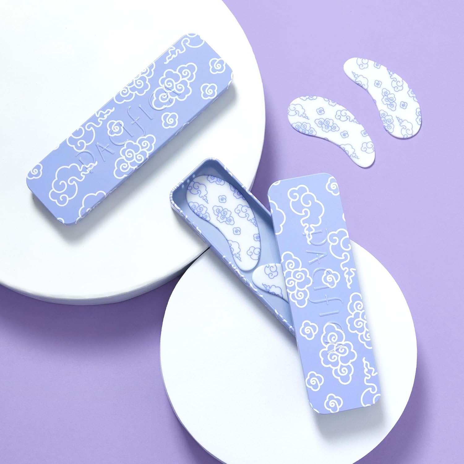 Pacifica Reusable Silicone Under Eye Mask Set for Fine Lines and Dark Circles, 2 Pieces, with Storage Tin - Image 11