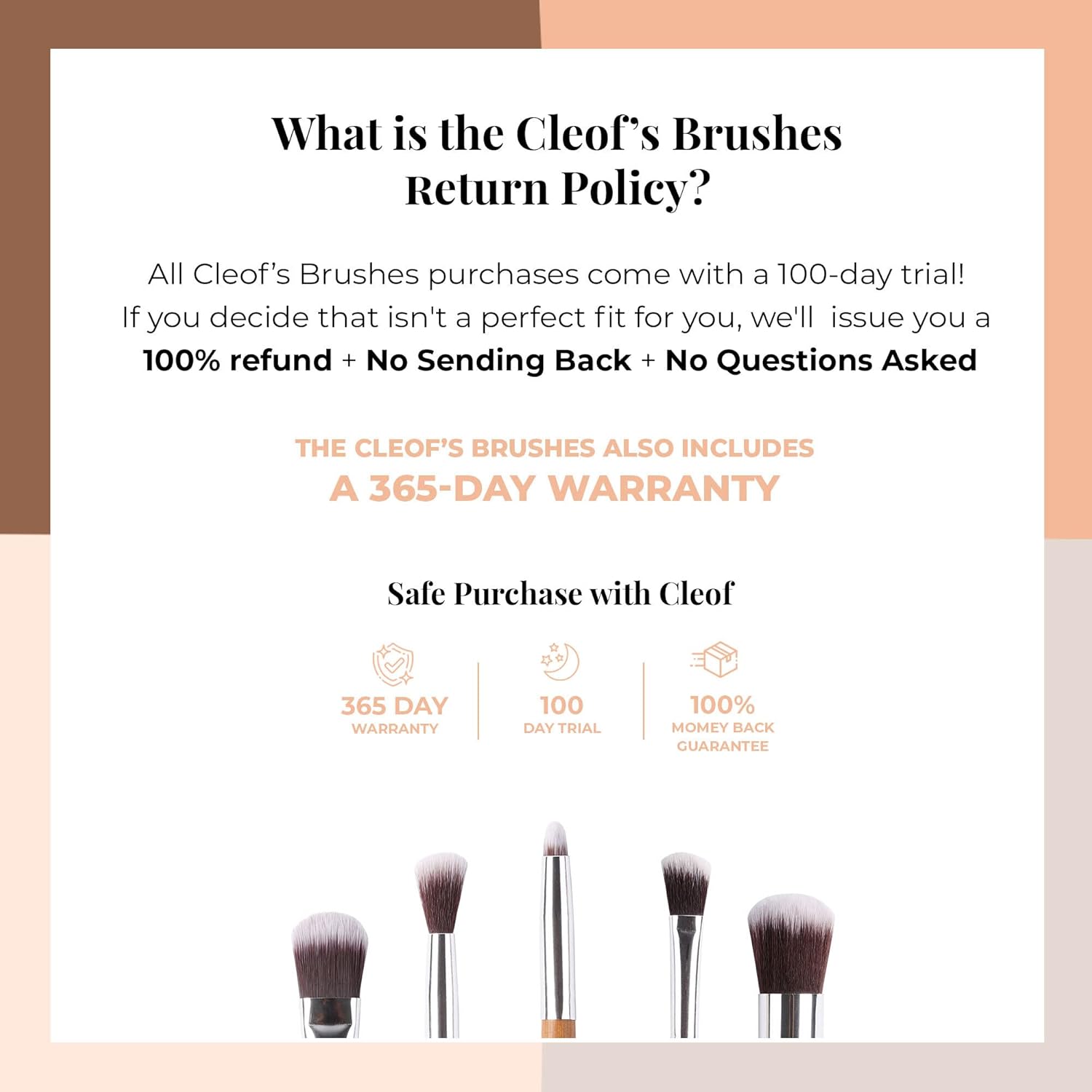 13 Bamboo Makeup Eye Brow Brushes Professional Set - Vegan & Cruelty Free - Eye shadow, Eyebrow, Eyeliner, Blending, Foundation, Blending, Blush, Powder Kabuki Brushes.… - Image 2