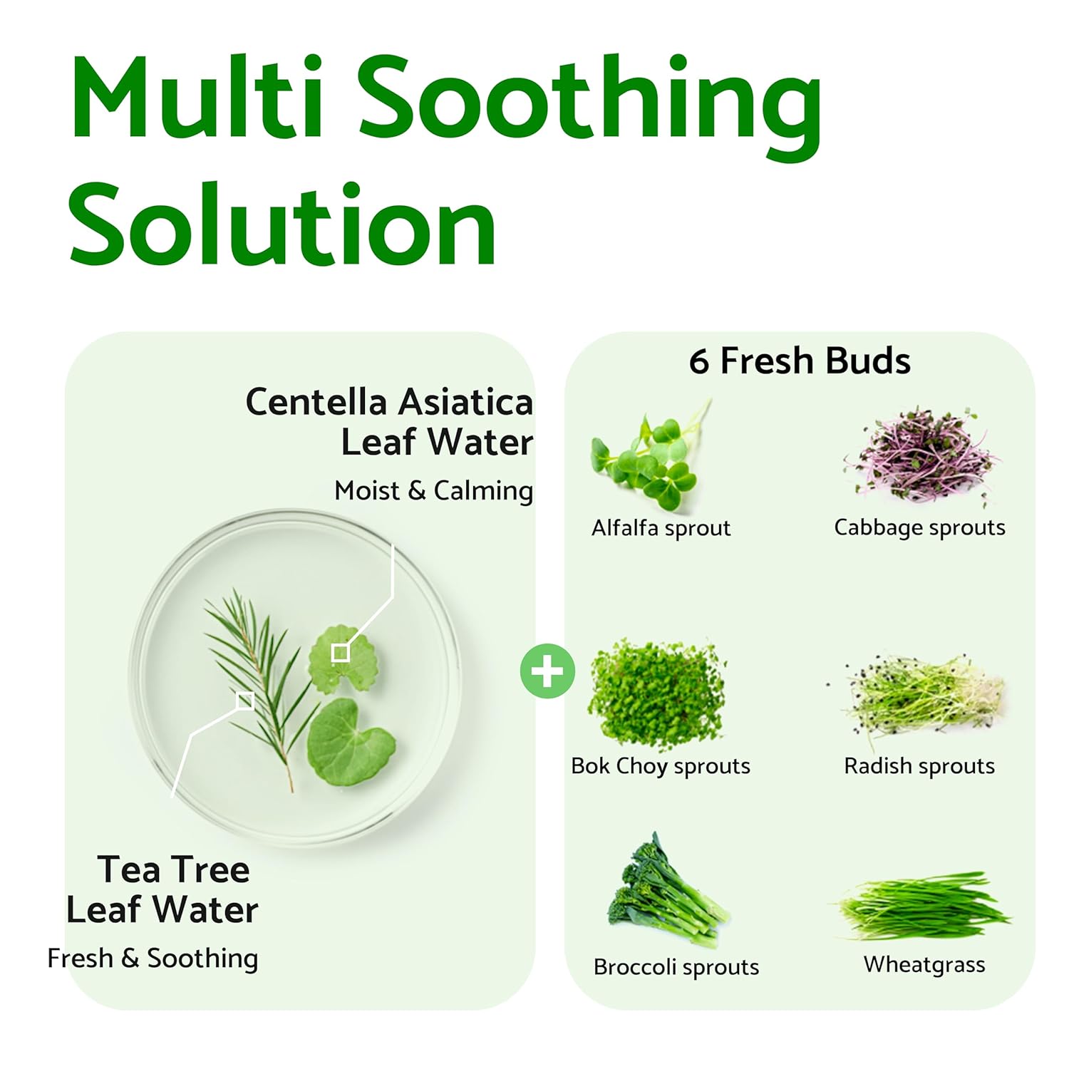 IUNIK Centella Calming Gel Cream Vegan Non-Sticky Moisturizing Blemish Care w/Centella Asiatica Tea Tree Soothes Acne Rosacea Oily & Sensitive Skin Korean Skincare - Image 4
