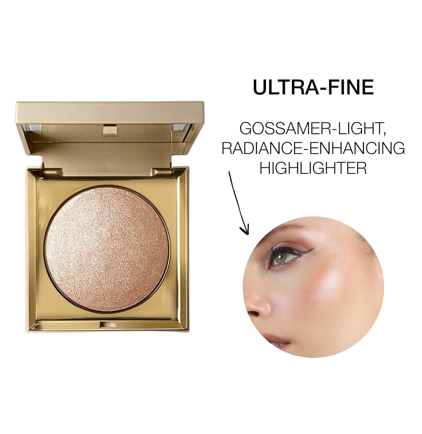 stila Heaven's Hue Highlighter | Lightweight Soft Makeup Glow, Bouncy Texture Illuminates Skin, Transfer-Resistant | Kitten, 0.35 Oz. (Pack of 1) - Image 3