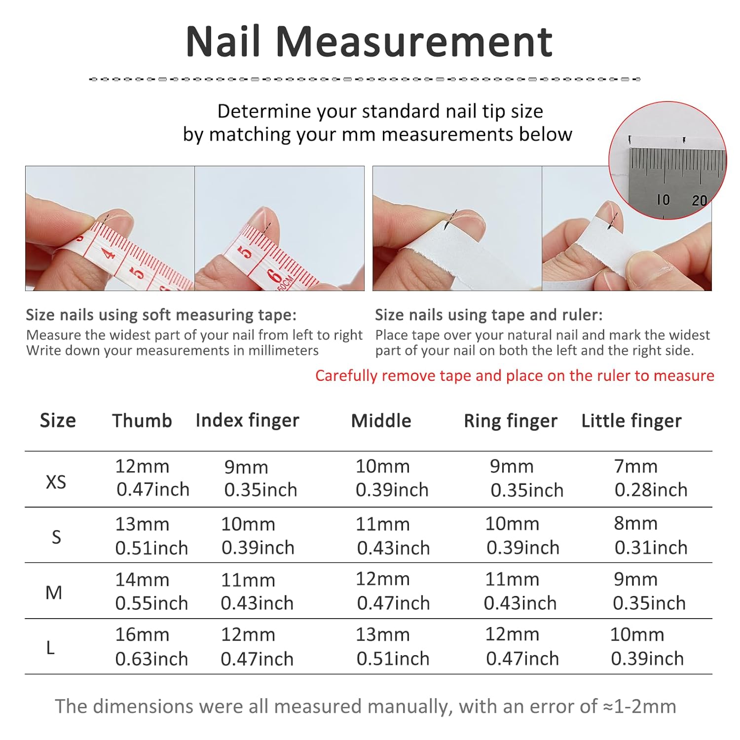 Christmas Press on Nails Matte White Snowflake Fake Nails with Glue Cute Short Square Handmade Red Stick on Nails for New Year Gifts Wearable Xmas Acrylic Artificial False Nails with Plaid(M) - Image 8