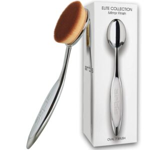 Artis Elite Oval 7 Brush | Oval Makeup Brush | Luxury Synthetic Foundation Brush | Ideal For Foundation, SPF, Skincare | Use With Liquids, Powders, and Creams | Creates Airbrush Finish