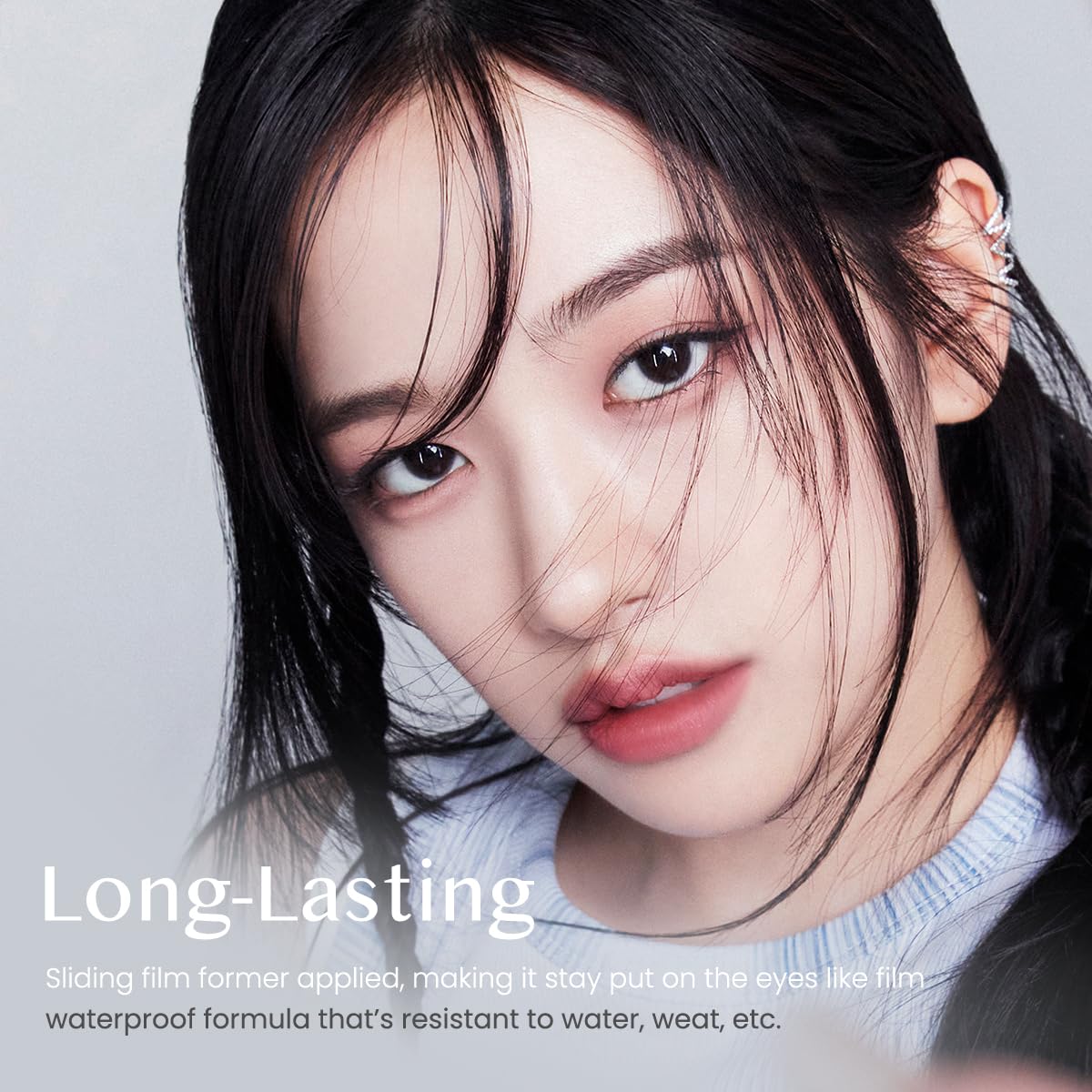 CLIO Sharp So Simple Waterproof Pencil Liner, Eye Pencil, Rich Hyper-Pigmented Color, Smooth Creamy Application, Long-Wearing Matte Finish (4 Colors) (001 BLACK) - Image 3