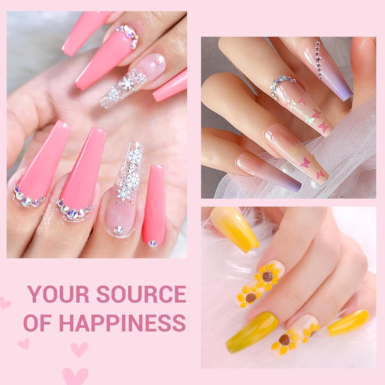 SAVILAND Acrylic Nail Kit for Beginners with Nail Drill, Gel Polish, and Art Tools - Image 3