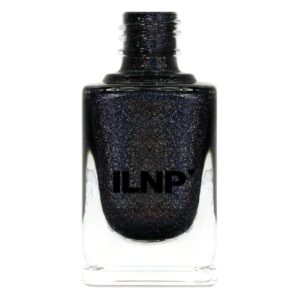 ILNP Black Magic - Deep Black Holographic Nail Polish