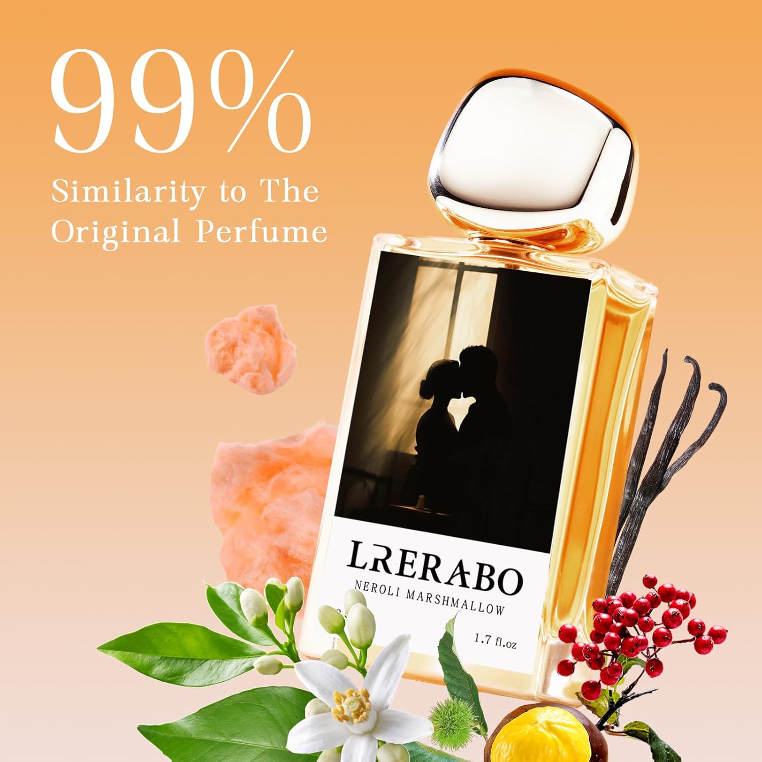 Floral Marshmallow Perfume for Women, 1.7 Fl Oz Eau de Parfum Spray - Image 5