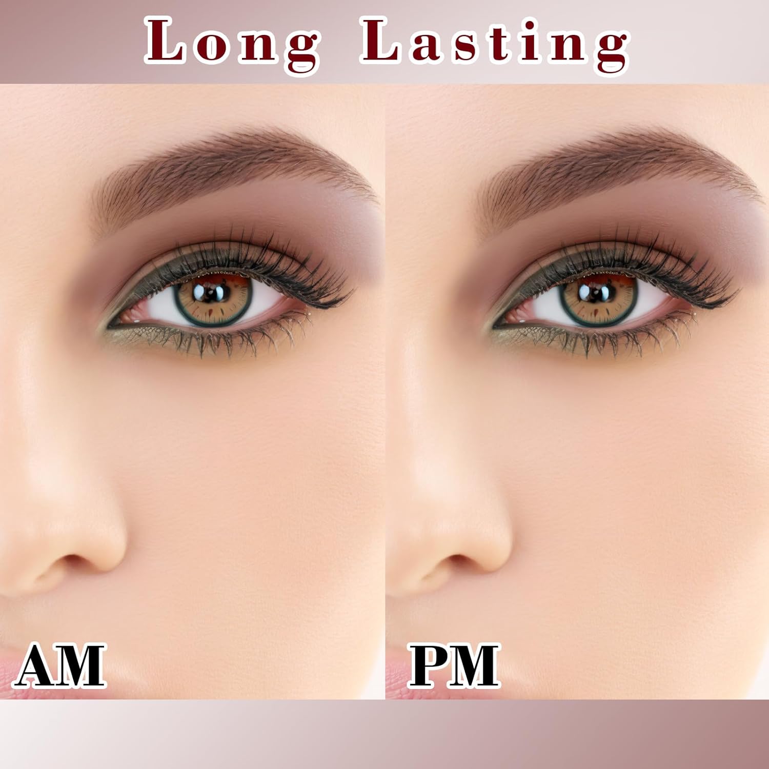 MEICOLY Mauve Eyeshadow with Mirror,Nude Brown Taupe Matte Eye Shadow Palette,Pressed Powder Single Eyeshadow for Women and Girls,Eye Makeup Eyelid Color,High Pigment,Long Wearing - Image 5