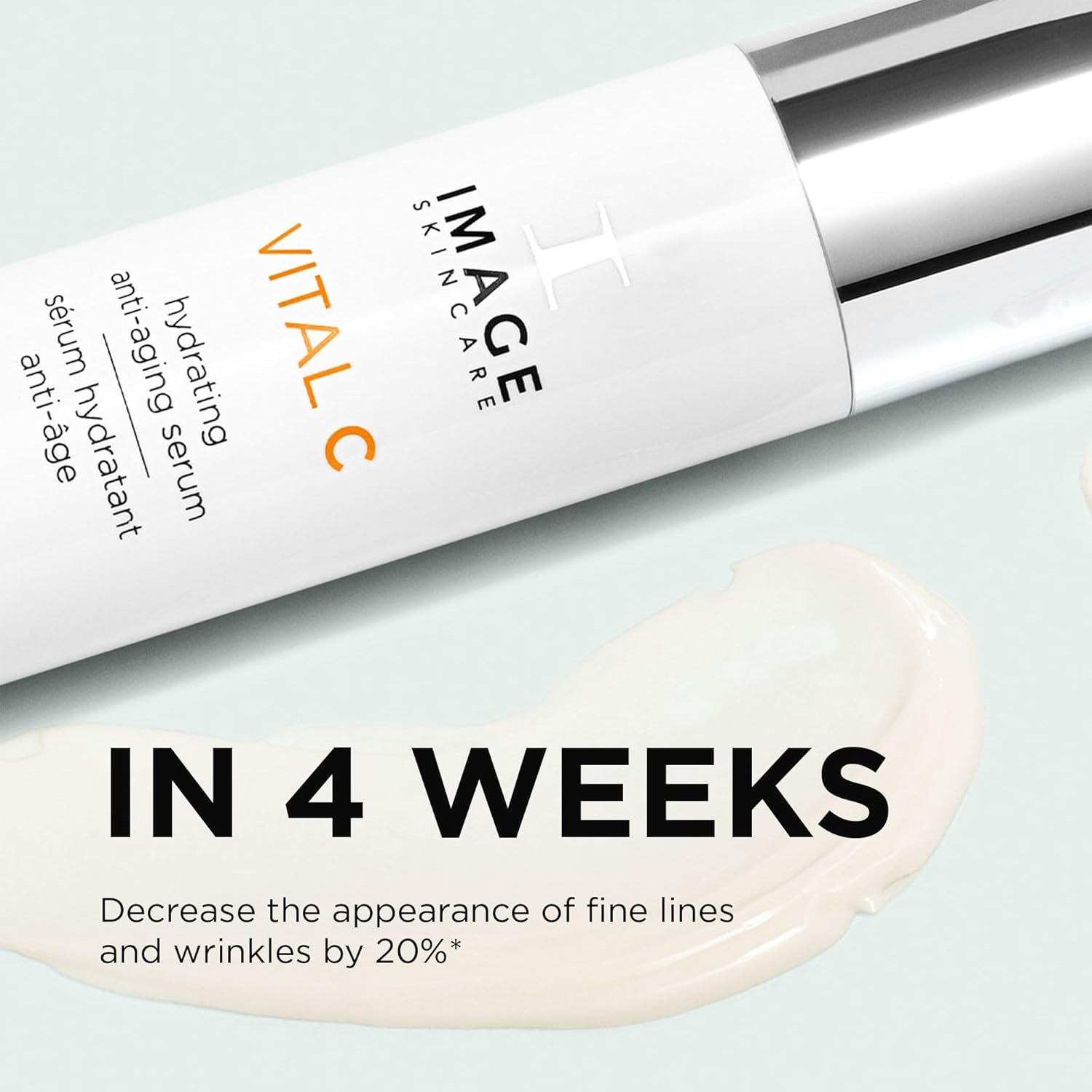 IMAGE Skincare, VITAL C Hydrating Face Serum, with Vitamin C and Hyaluronic Acid, to Brighten, Tone and Smooth Appearance of Wrinkle - Image 4
