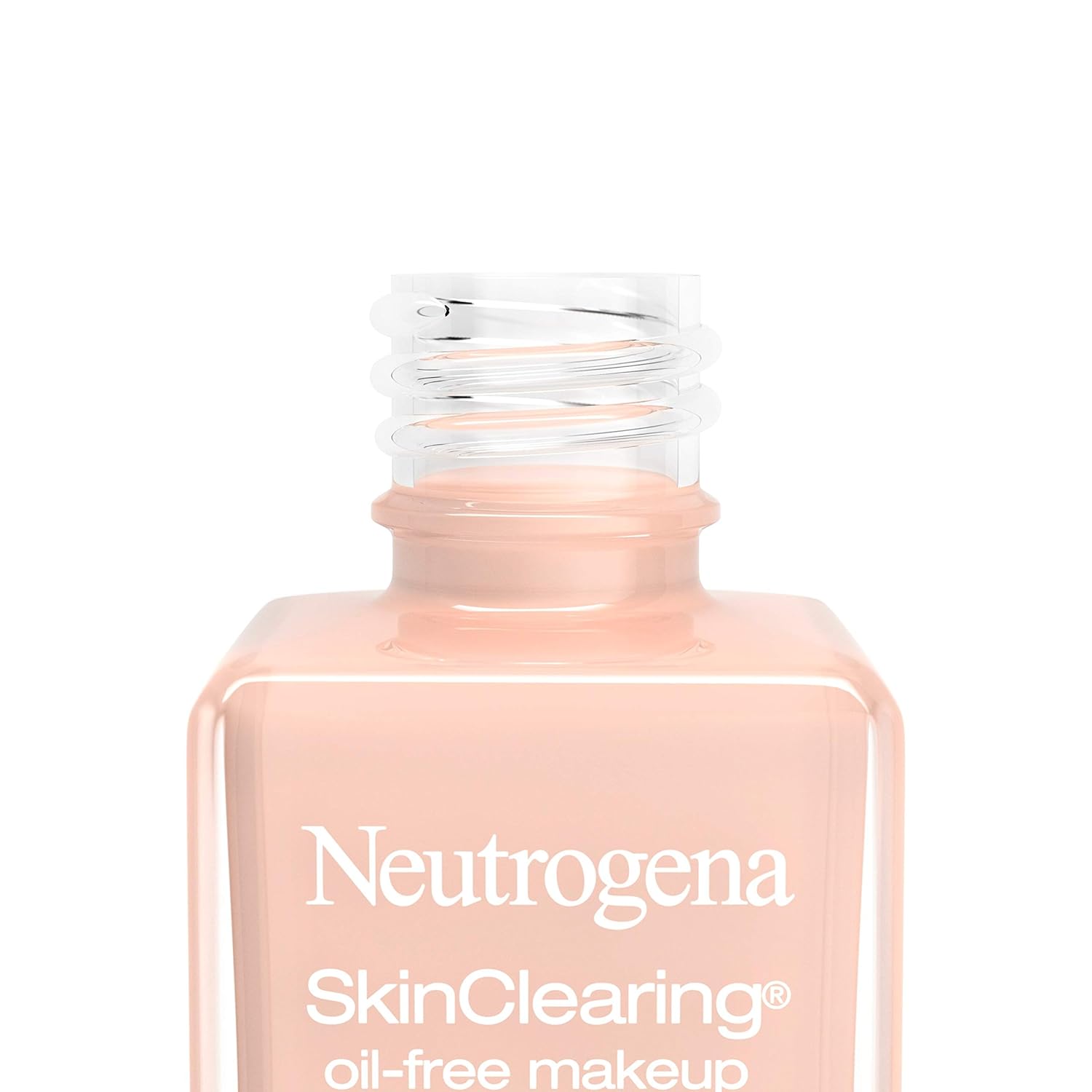 Neutrogena SkinClearing Oil-Free Acne and Blemish Fighting Liquid Foundation with.5% Salicylic Acid Acne Medicine, Shine Controlling Makeup for Acne Prone Skin, 20 Natural Ivory, 1 fl. oz - Image 10