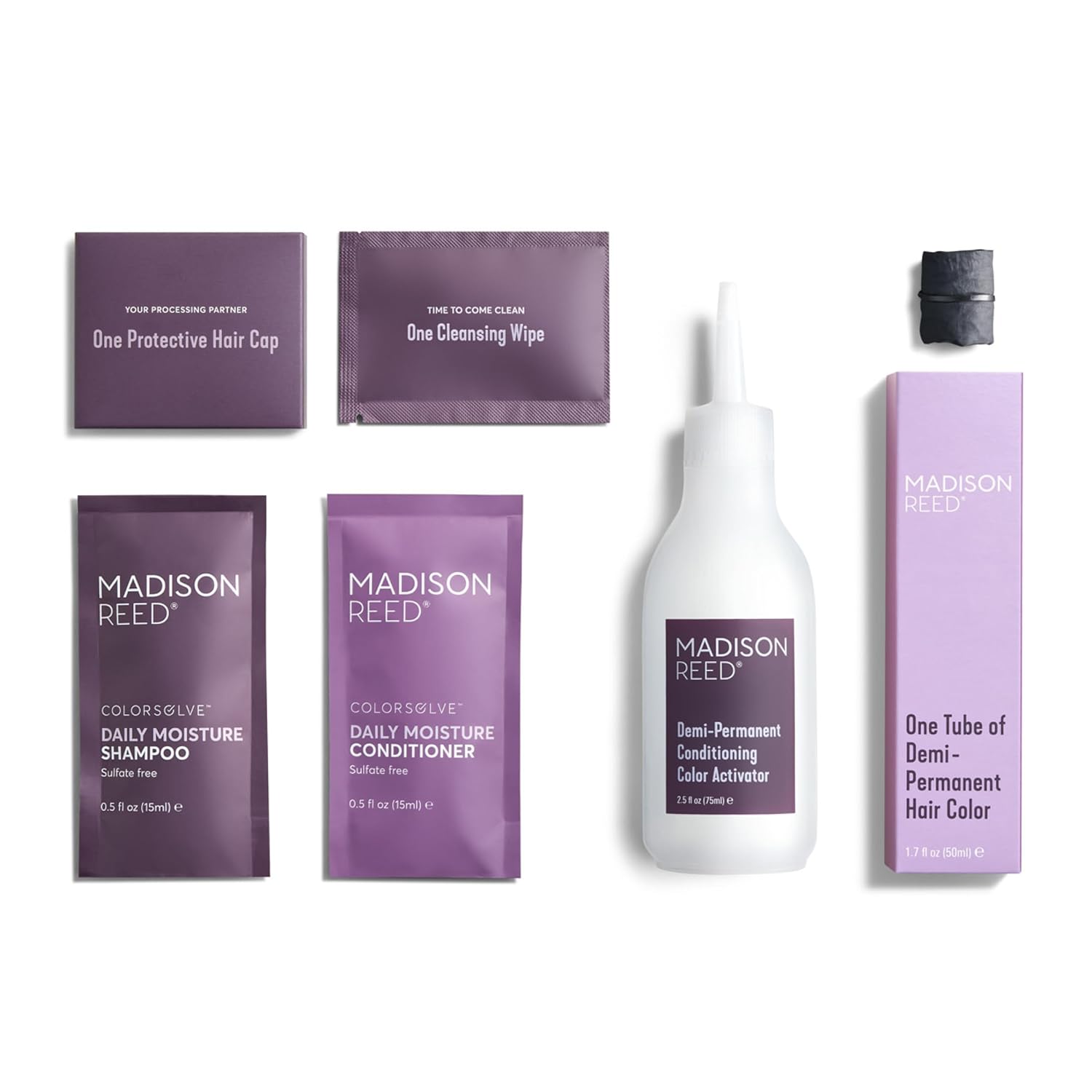 Madison Reed colorwonder Demi-Permanent Hair Color, Effortless At-Home Hair Dye, Ammonia-Free, Cruelty-Free, Jetset Black (2N True Black), Pack of 1 - Image 2