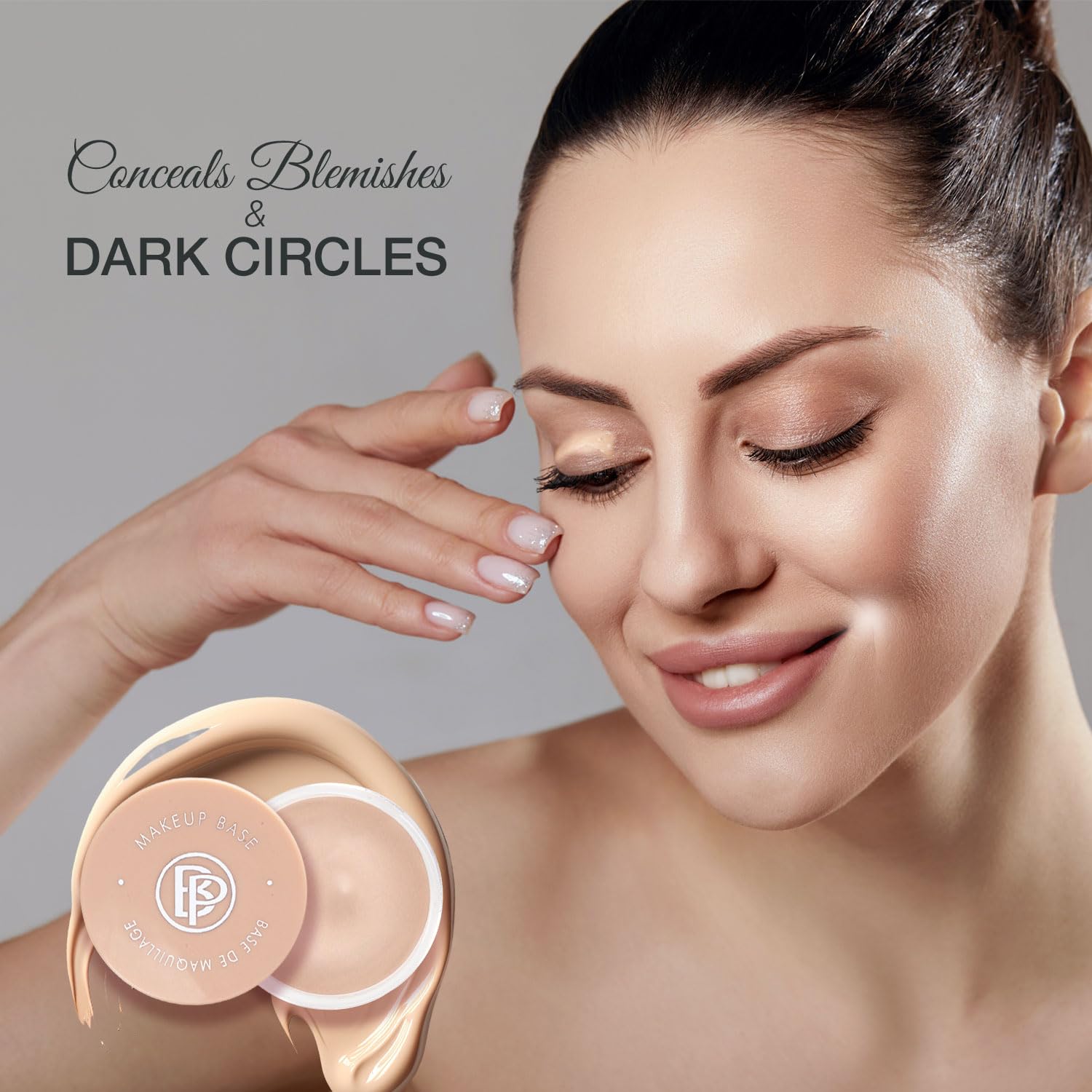 bellapierre Makeup Base | Waterproof, Long Lasting Formula | Flawless Complexion | Hypoallergenic & Safe for All Skin Types | Non-Toxic and Paraben Free | Oil and Cruelty Free - 0.3-Ounce - Image 3