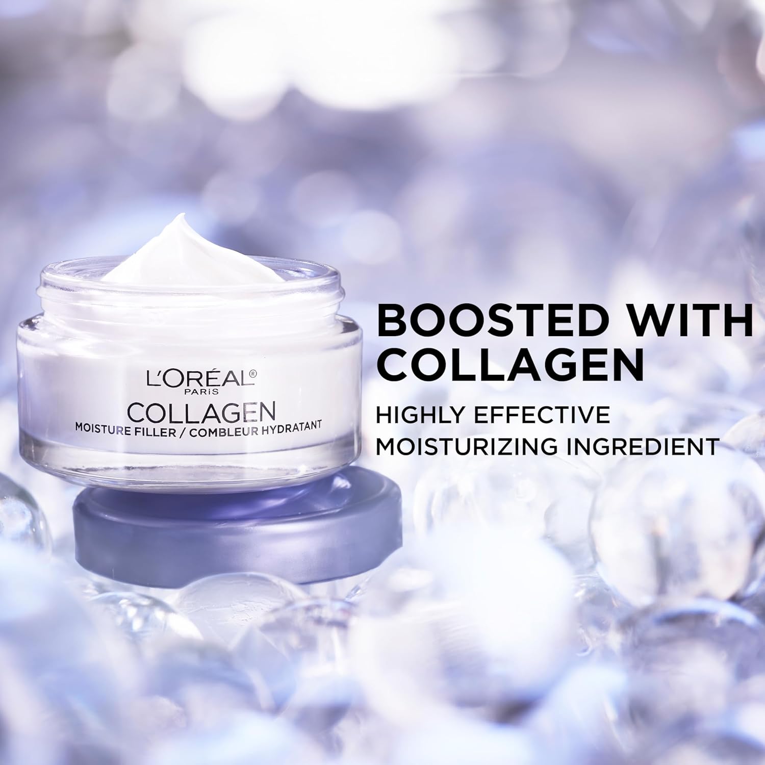LโOreal Paris Collagen Daily Face Moisturizer, Anti Aging Face Cream to Reduce Wrinkles and Provide Intense Hydration, 1.7 oz - Image 5
