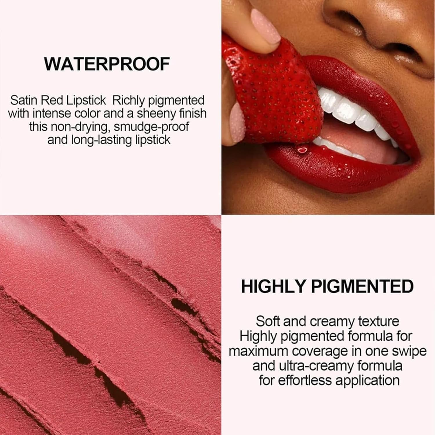 Genli Oil Balm, Hydrating Lip Balm & Matte Lipstick 2-in-1 Set - Waterproof Long-Lasting Lip Liner with Non-Stick Cup Technology, All-Day Moisturizing for Smooth Glossy Shine (07) - Image 4