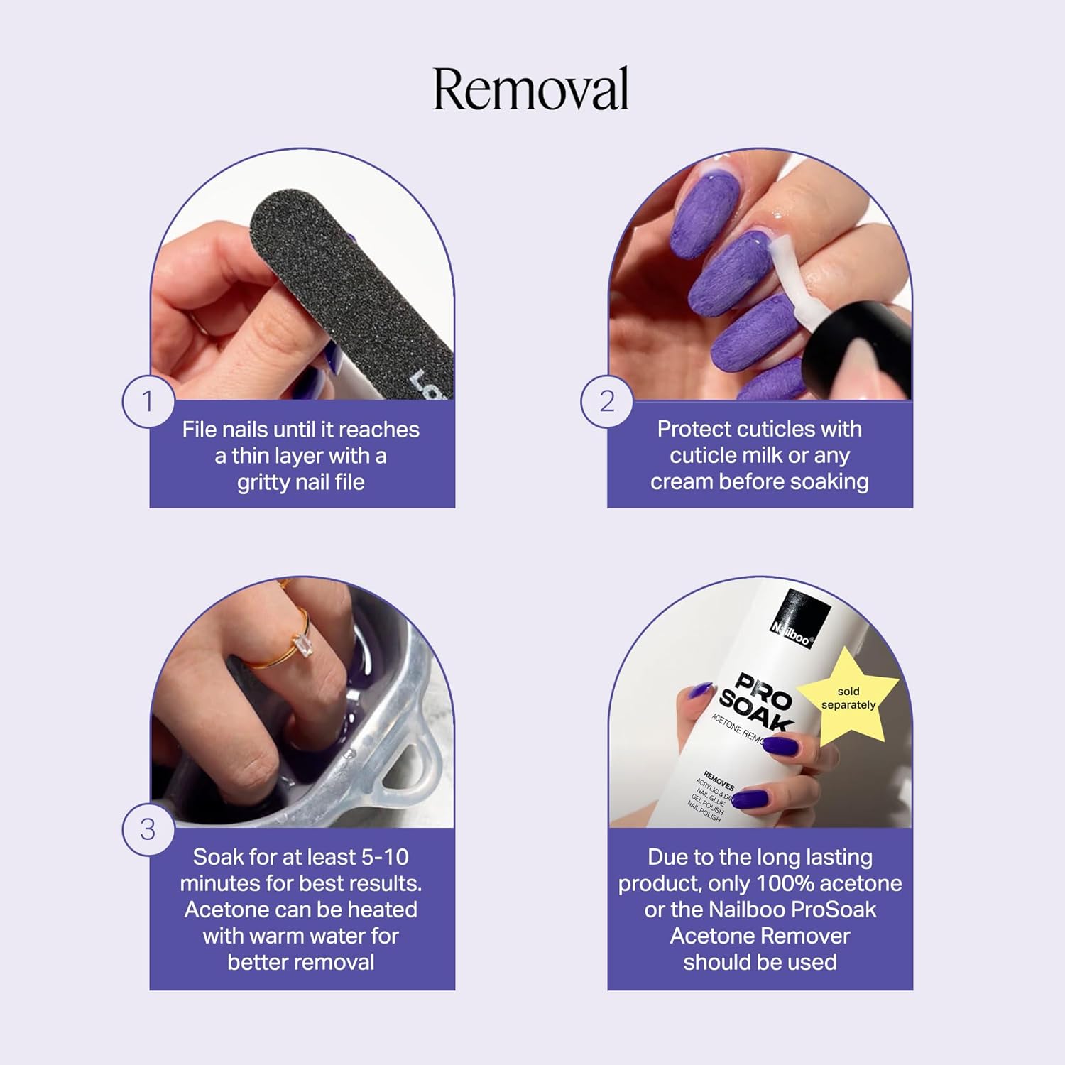 Nailboo Here's a Tip Premium Dip Nails Starter Kit, Nail Powder Dip Kit for DIY At Home Manicure, Includes Dipping Powder and Liquids, White - Image 8