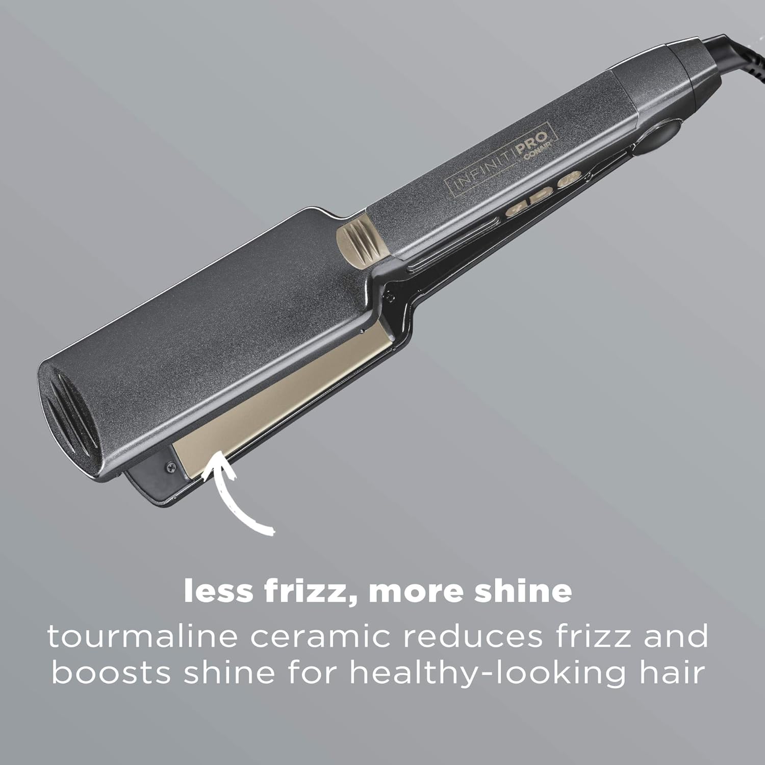 CONAIR INFINITIPRO Tourmaline Ceramic Flat Iron, 2-inch - Image 2