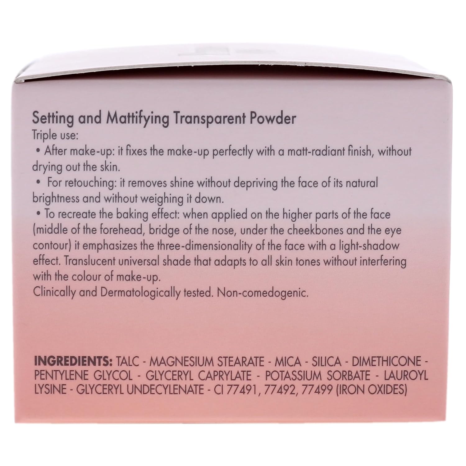 PUPA Milano Prime Me Loose Powder 001 Translucent - Lightweight Mineral Finishing Powder Formula to Brighten and Blur Oily Skin - Erases Pores and Removes Excess Shine - Cake and Flake-Free - 0.1 oz - Image 5