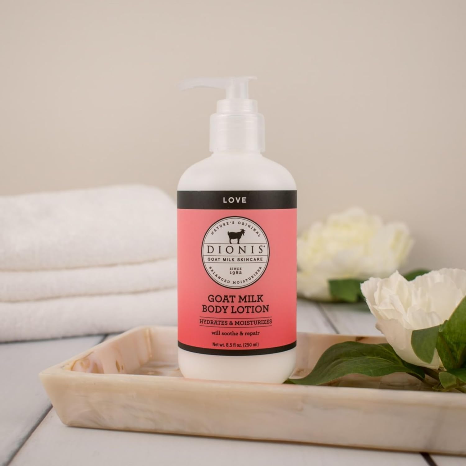 Dionis Goat Milk Hydrating Skincare Cream, Rich & Creamy Daily Moisturizing Love Scented Body Lotion For Dry Skin, Made in the USA, Cruelty-Free & Paraben-Free, 8.5 oz Bottle - Image 6