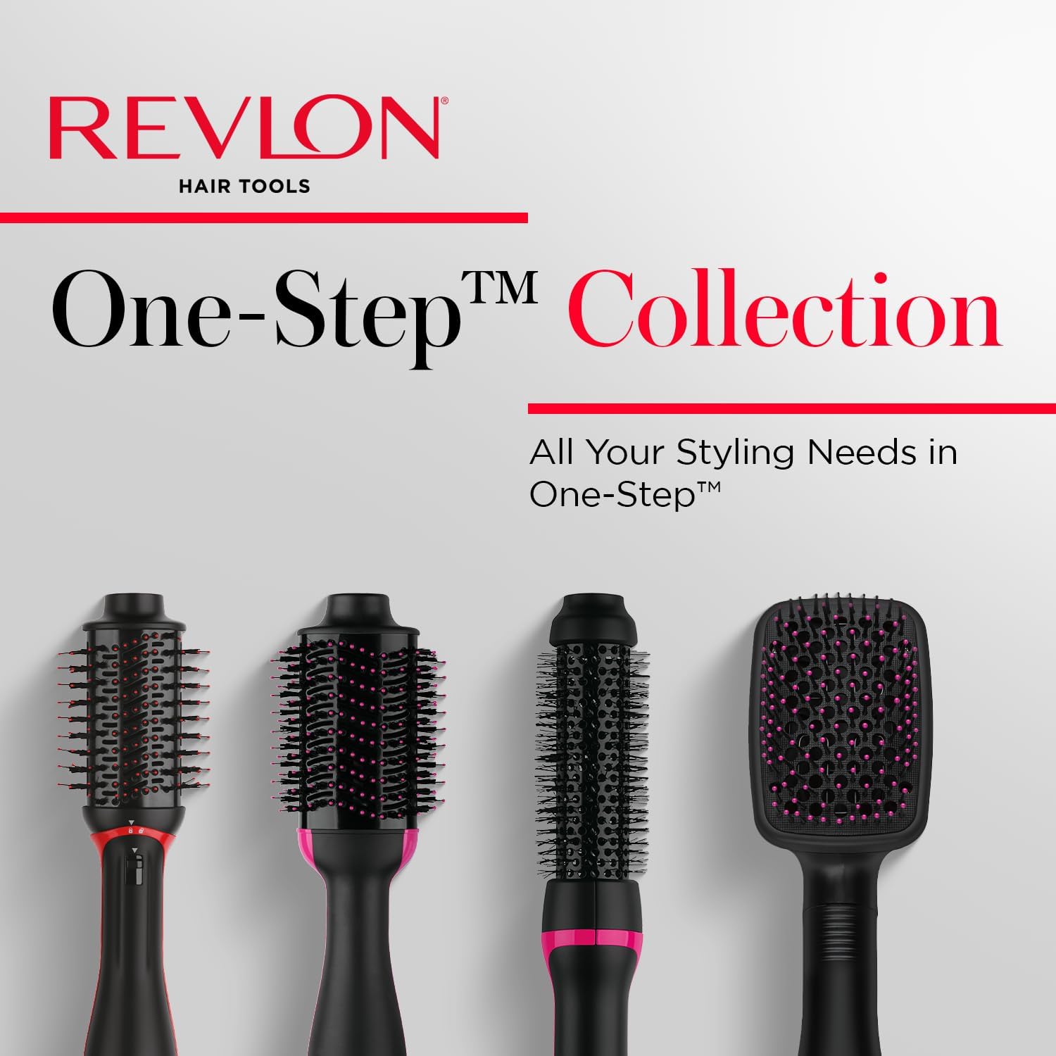 REVLON One-Step Volumizer Hair Dryer and Styler, for Less Frizz, More Shine, and Reduced Heat Damage for Salon Style Round Brush for Blowout, Black (Amazon Exclusive) - Image 9