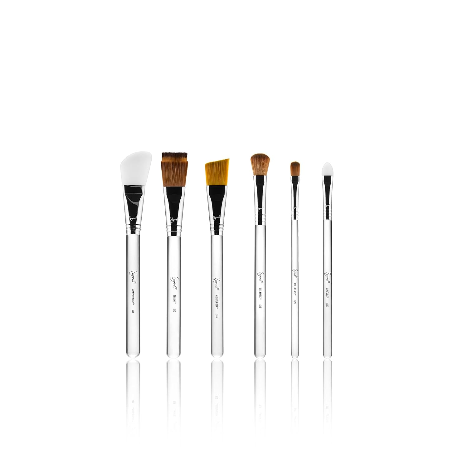 Sigma Beauty Skincare Brush Set โ Skincare Brushes for Applying Skincare Products to Face and Skin, Includes 6 Skincare Tools for Masks, Creams, Gels, and Serums (6 Pcs) - Image 2