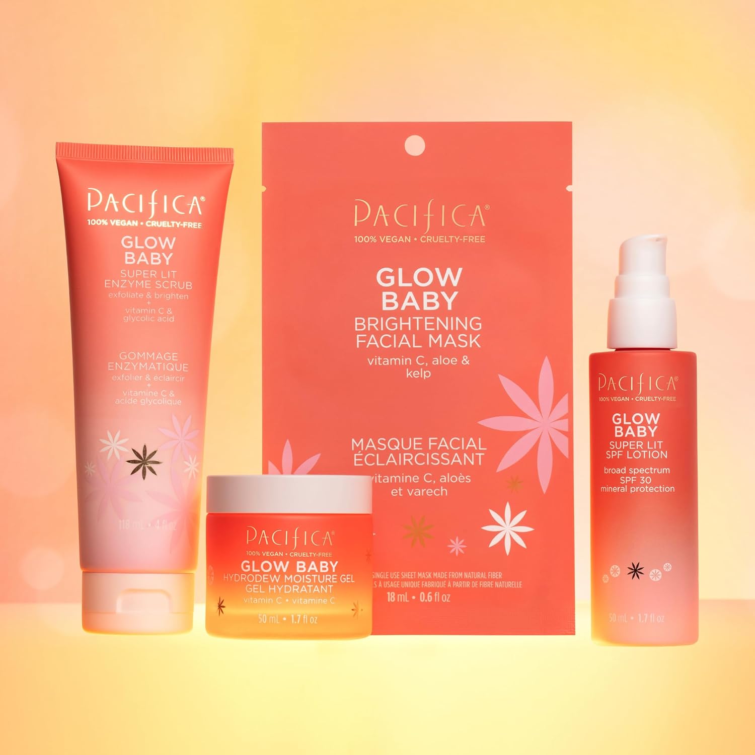 Pacifica Glow Baby Hydrodew Gel Moisturizer β Vitamin C & Niacinamide Dewy Face Gel for Glowing Skin, Lightweight Oil-Free Daily Moisturizer for Brightening & Hydration, Vegan & Clean Beauty Formula - Image 16
