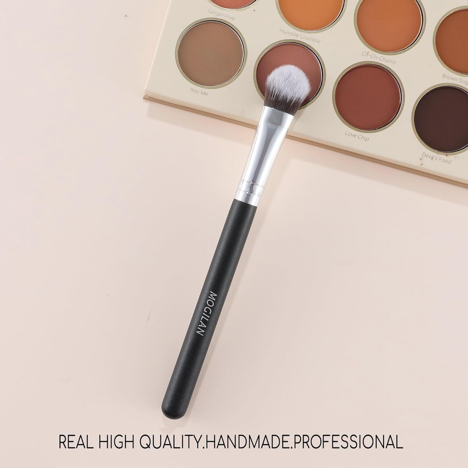Concealer Brush Under Eye Kitten Paw Makeup Brush Soft Synthetic Bristles for Liquid Cream Powder Eye Concealer Eyeshadow Blending Covers Blemishes Imperfections & Dark Circles Face Brush 273 - Image 7