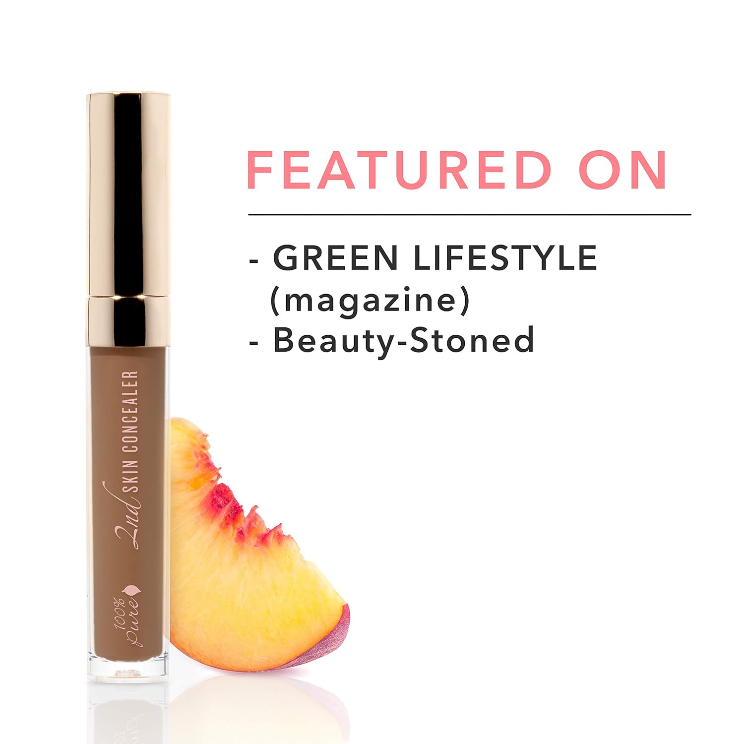 100% PURE 2nd Skin Concealer (Fruit Pigmented), Shade 7, Full Coverage, Lightweight, Liquid Concealer for Face, Under Eyes, Vegan Makeup (For Deep Skin w/Cool-Neutral Undertones) - 0.17 Fl Oz - Image 7