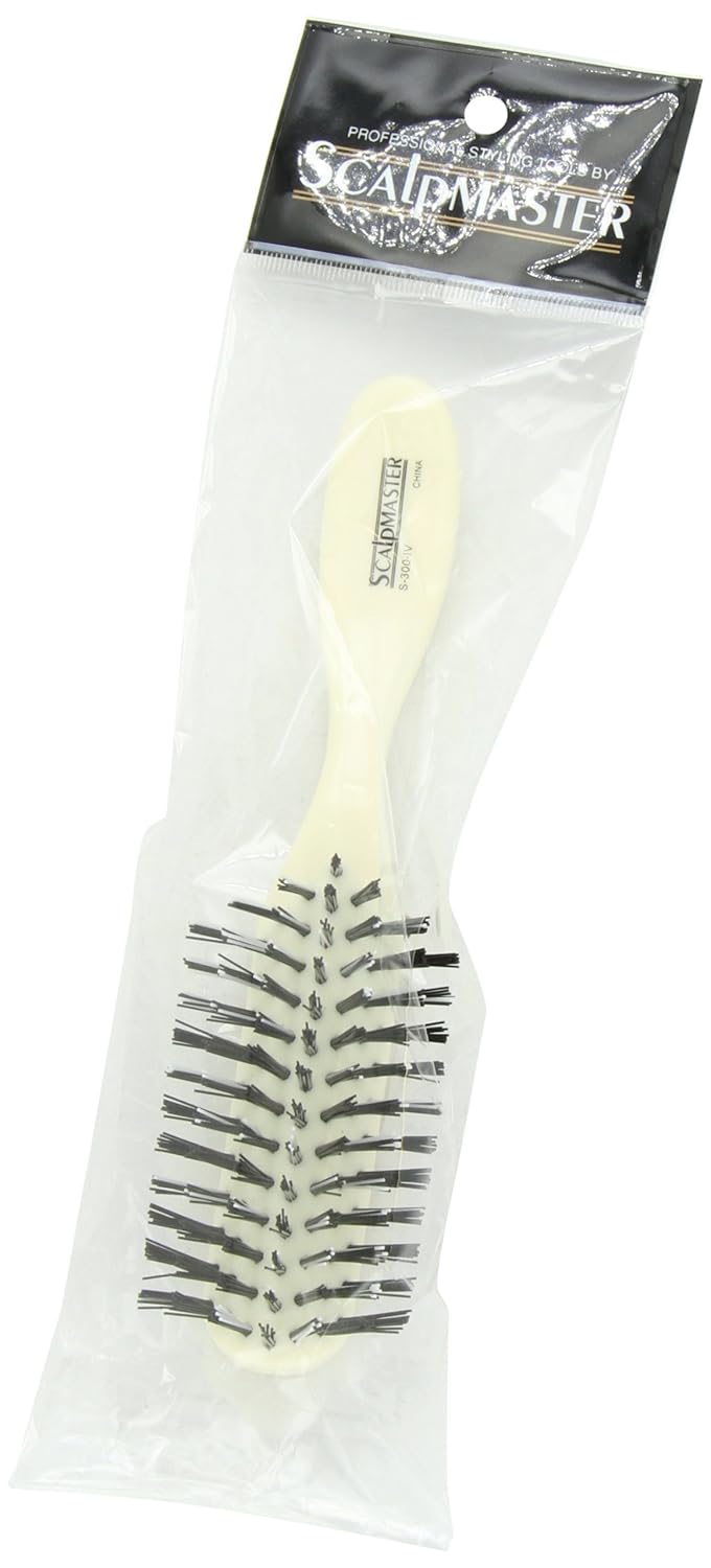 Scalpmaster Nylon Bristle Salon Contour Brush (S-300-IV) - Image 3