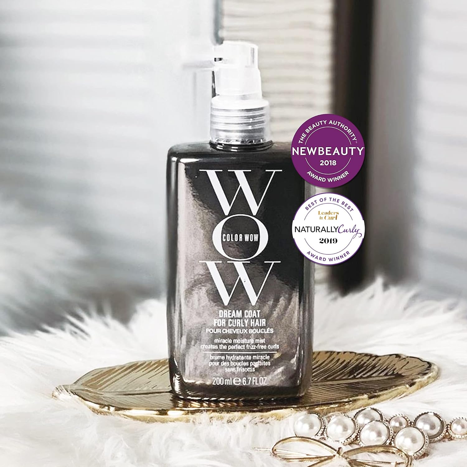 COLOR WOW Dream Coat Curly Hair 200ml Moisture Boosting Spray for Frizz-Free Styles - Image 5