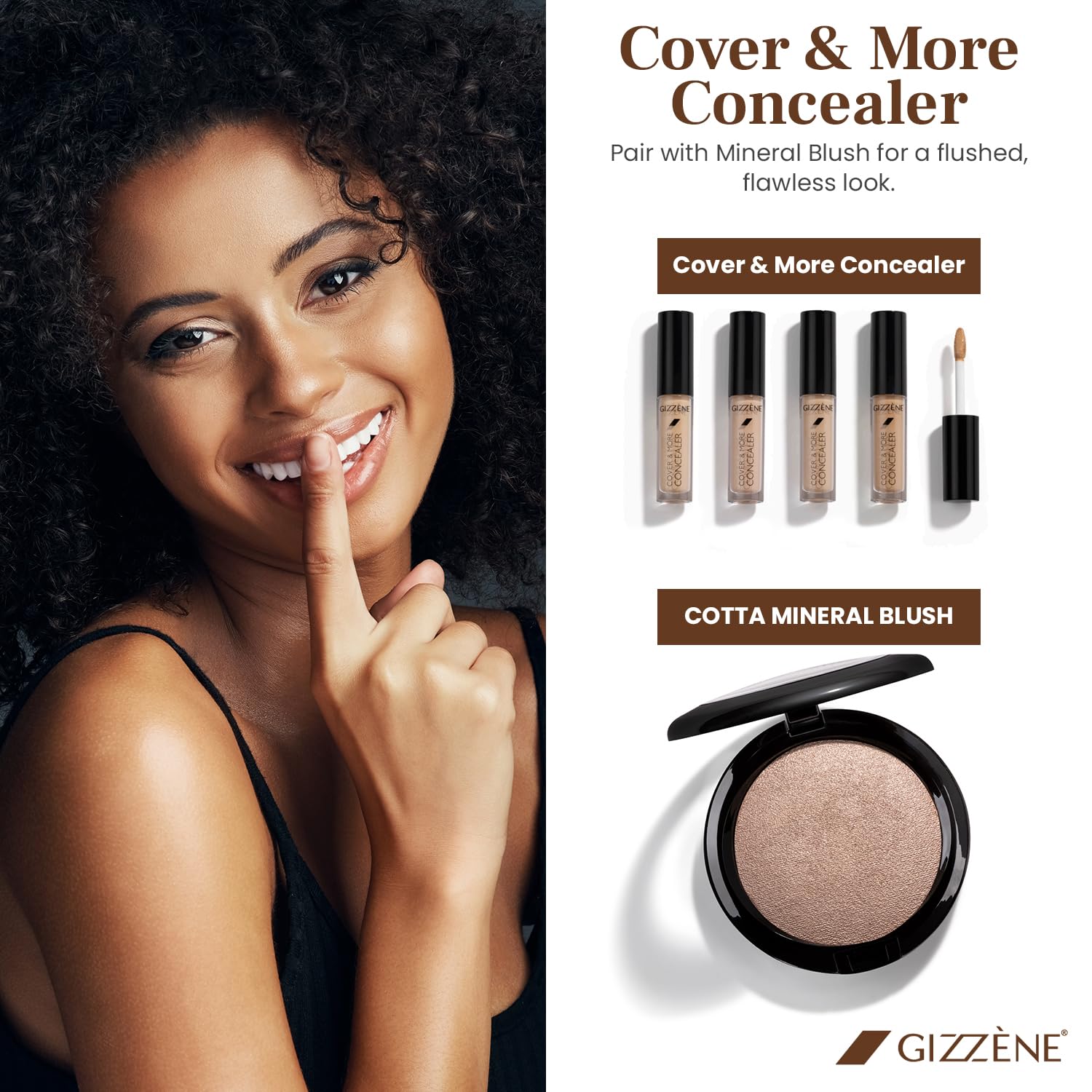 Hydrating Makeup Concealer – Long Lasting & Lightweight Concealer for Dark Circles & Spots with High Coverage for All Skin Types, Fine Lines & Eye Bags (Nude) (1 oz.) - Image 8