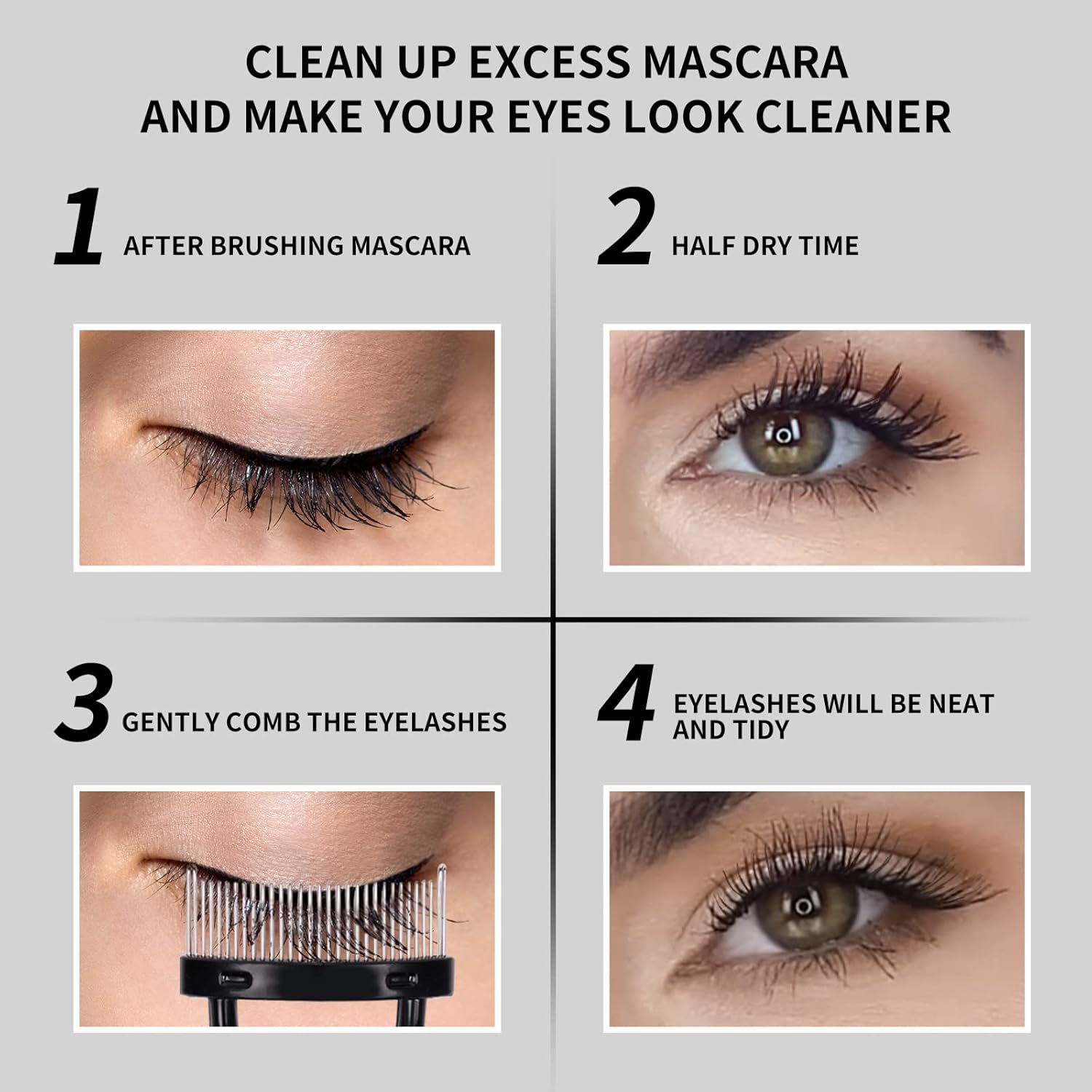 DUcare Makeup Brushes Set Professional 27Pcs+Eyelash Comb - Image 8