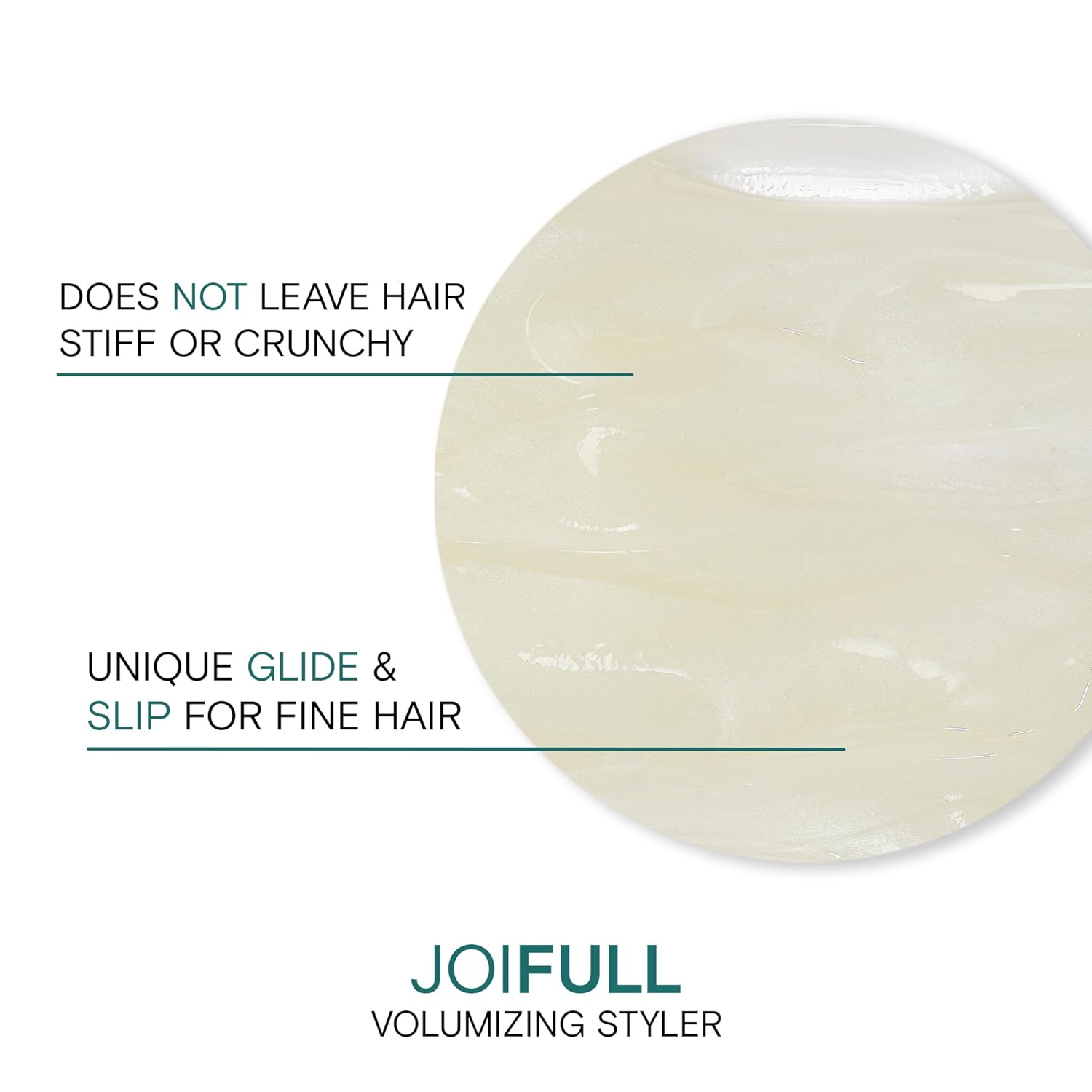JoiFULL Volumizing Styler | For Fine, Thin Hair | Add Instant Body | Long-Lasting Volume & Texture | Protect Against Pollution | With Rice Protein & Bamboo Extract | 3.38 Fl Oz - Image 4