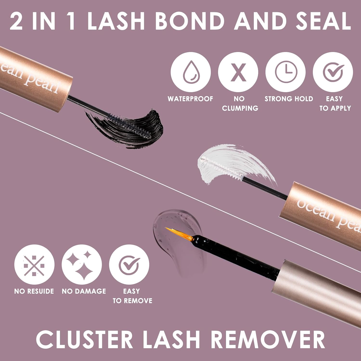 3D Thick Lash Extension Kit 320 Pcs Fluffy Lash Clusters 60D+80D 10-16mm Eyelash Extension Kit Individual Lashes with Bond and Seal Glue Tweezers DIY Eyelash Extensions for Beginners (60D+80D) - Image 5