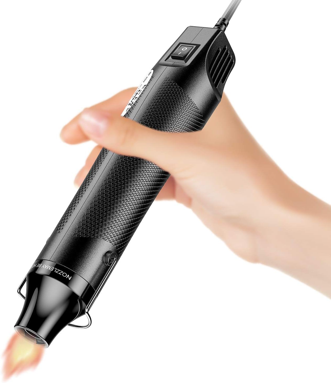 Heat Gun for crafts, 6.6ft Cable 300W Dual-Temperature Portable Hot Air Gun for DIY Craft Embossing, Shrink Wrapping PVC, Drying Paint, Clay, Rubber Stamp, Multi Function Hand-hold Heat Tools
