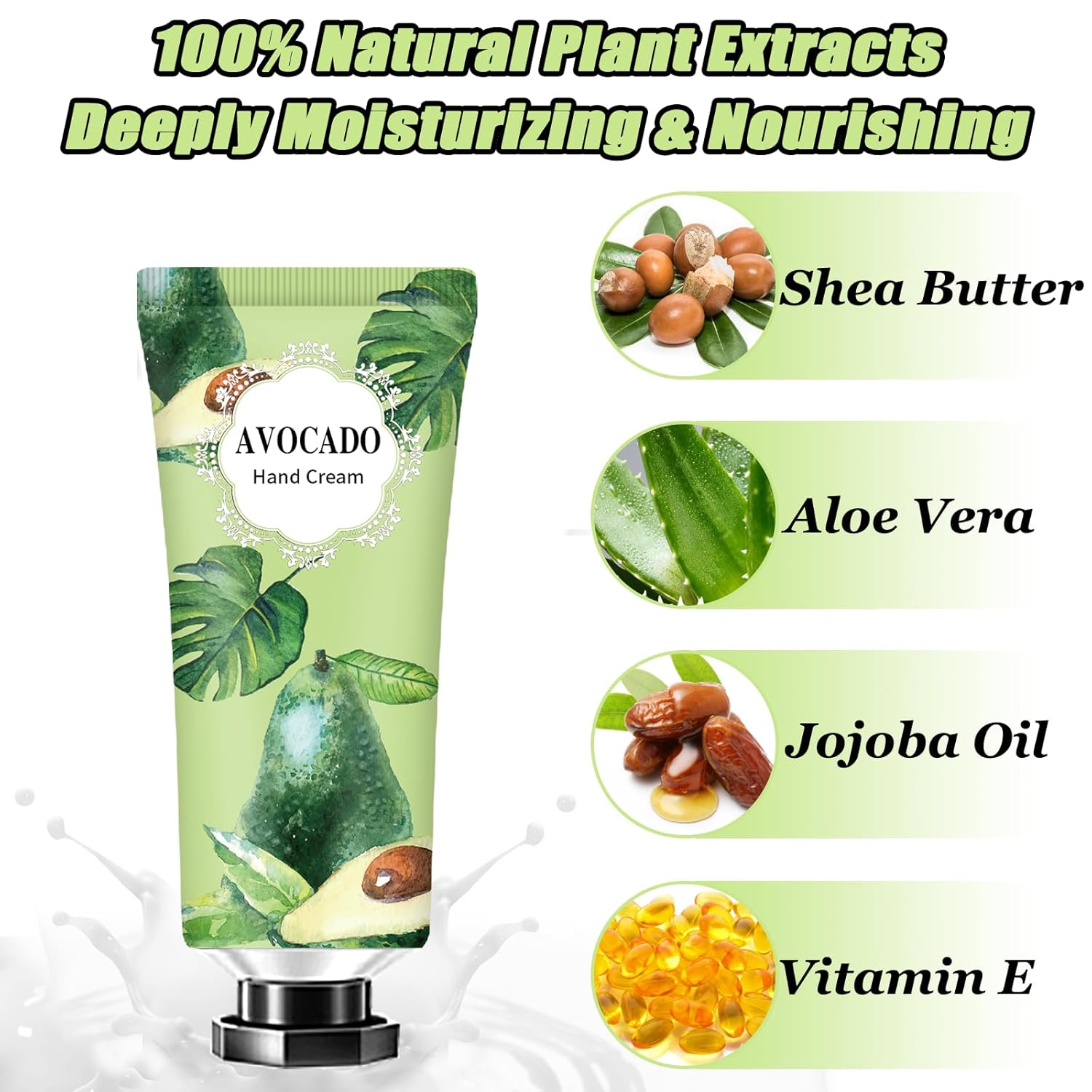 10 Pack Hand Cream Gifts Set,Mothers Day Gifts,Birthday Gifts for Women,Natural Plant Fragrance Scented Hand Lotion Travel Size Mini Lotion Shea Butter,Teacher Gifts,Gift for Mom Thank You Gifts - Image 3
