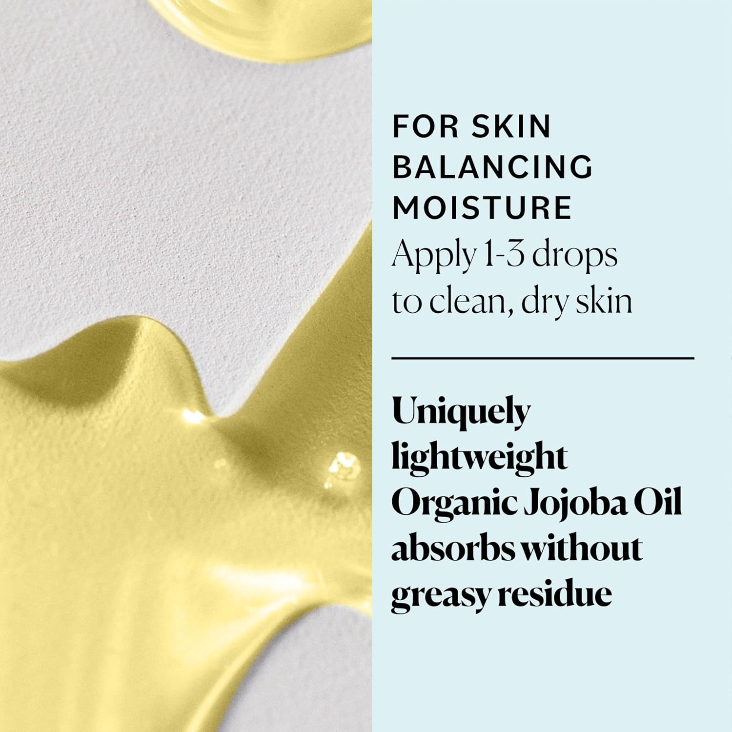 Sky Organics Organic Jojoba Oil for Face, Balancing Oil for Light Hydration & Helps Reduce Excess Oiliness, Suitable For Oily, Combination and Blemish-Prone Skin, 100% Pure & Cold-Pressed, 4 fl. Oz with ebook - Image 3