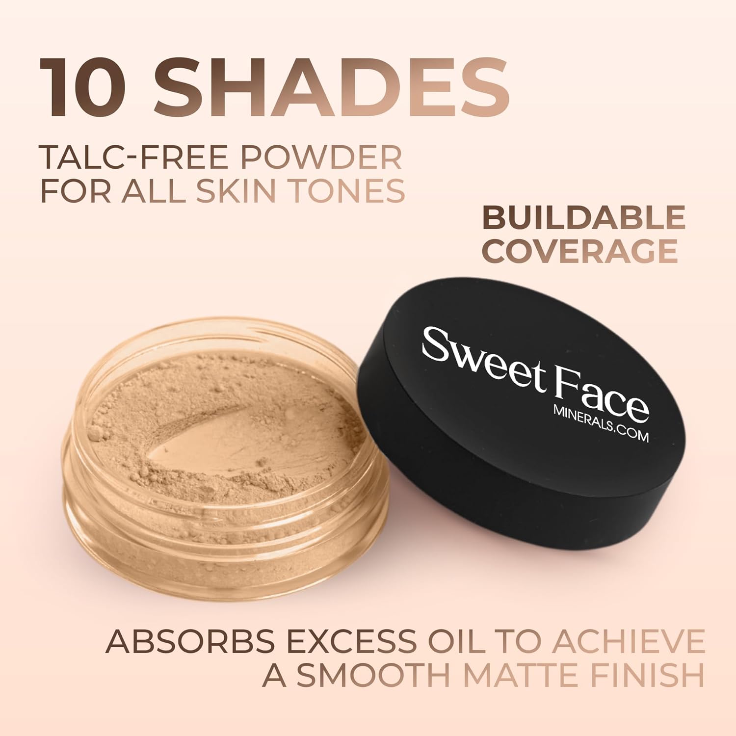 (Warm) (Most Popular Neutral Shade) (5gm Jar) Matte Mineral Makeup Loose Powder Foundation – Full Coverage, Natural Finish, Noncomedogenic, SPF 30 - Image 7