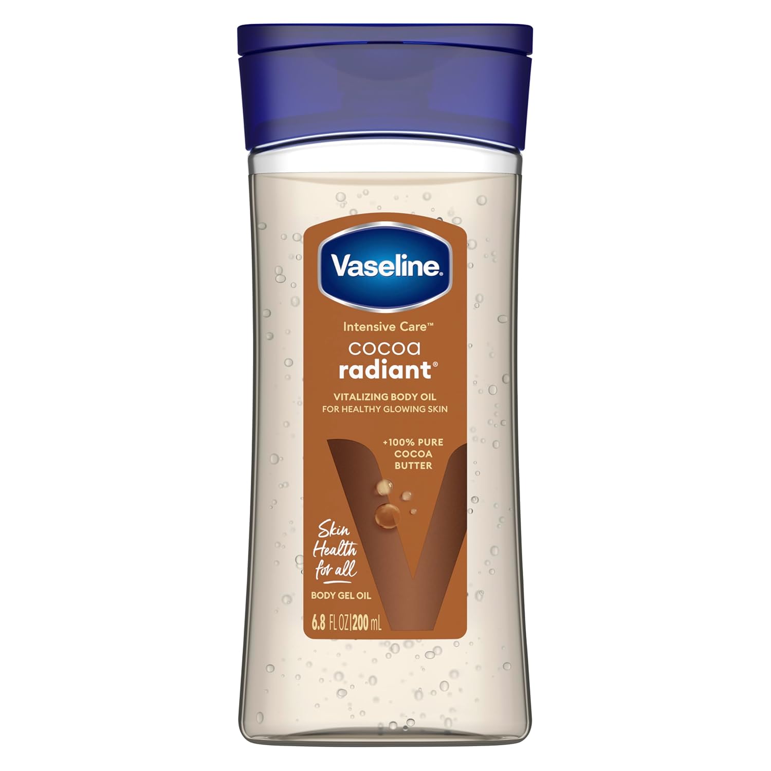 Vaseline Intensive Care Body Gel Oil, Cocoa Radiant, 6.8 oz