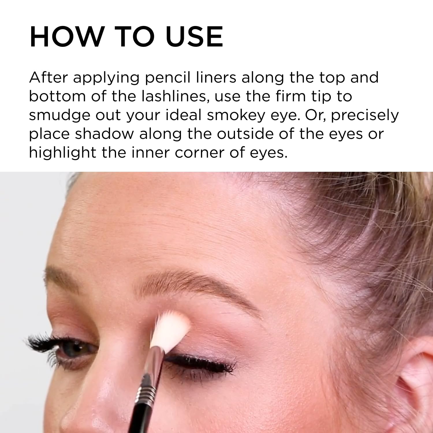 Sigma Beauty Professional E35 Tapered Blending Brush – Professional Eyeshadow Brush for Precision Eyeshadow Blending, Softens Dramatic Edges & Harsh Lines for a Well Blended Effect (1 Brush) - Image 4