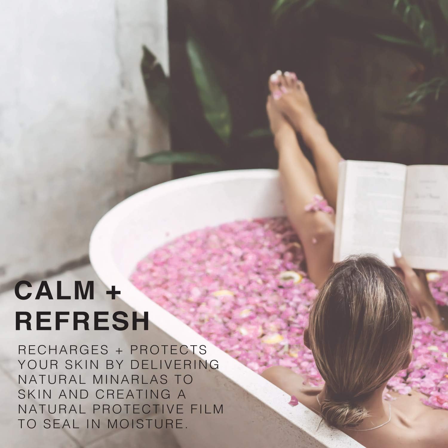 Pink Himalayan Bath Salt with Lavender - 100% Natural Aromatherapy and Relaxation - Lavender Grapefruit Essential Oil Bath Salts for Women Relaxing, Natural & Cleanse - Image 3