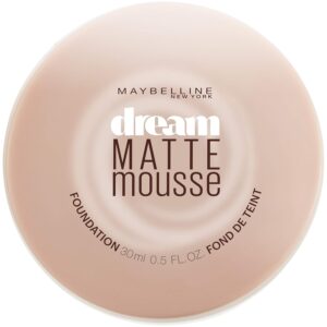 Maybelline New York Dream Matte Mousse Foundation, Classic Ivory, 0.64 oz.
