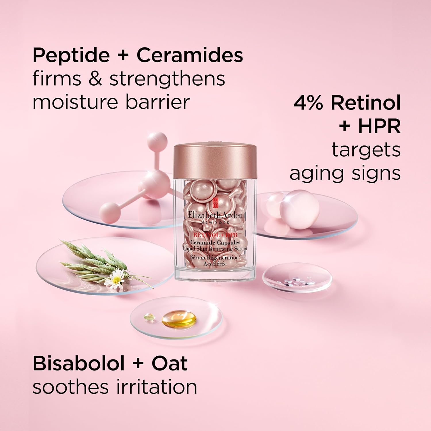 Elizabeth Arden Retinol + HPR Ceramide Capsules Rapid Skin Renewing Serum - Image 11
