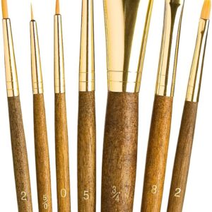Princeton RealValue Paintbrush, Brown
