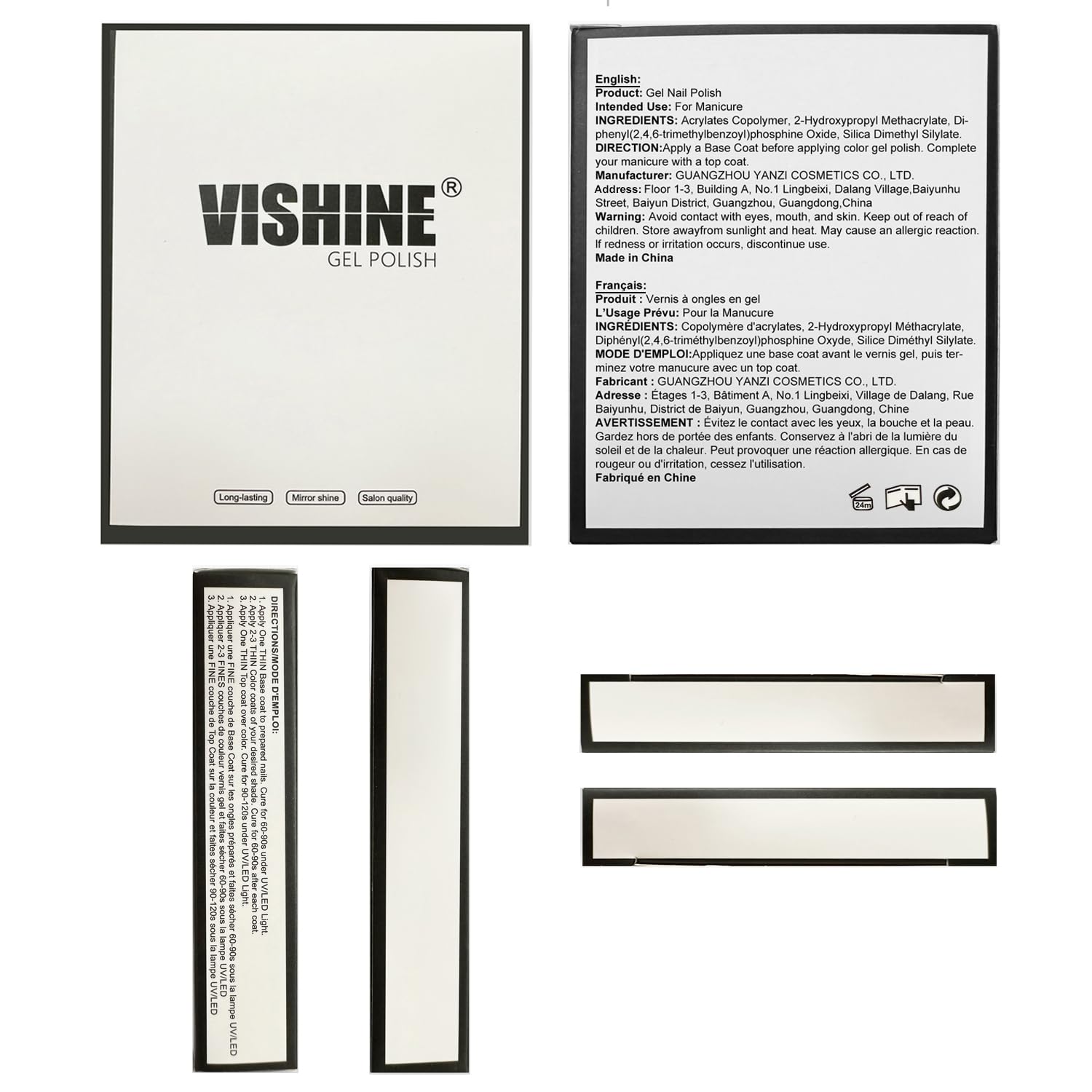 Vishine Sky Blue Gel Nail Polish, 1Pcs 16ml Sky Blue Gel Polish Blue Color Nail Polish Gel High Gloss Soak Off U V Gel Nail French Nail Manicure Salon DIY L240 - Image 9