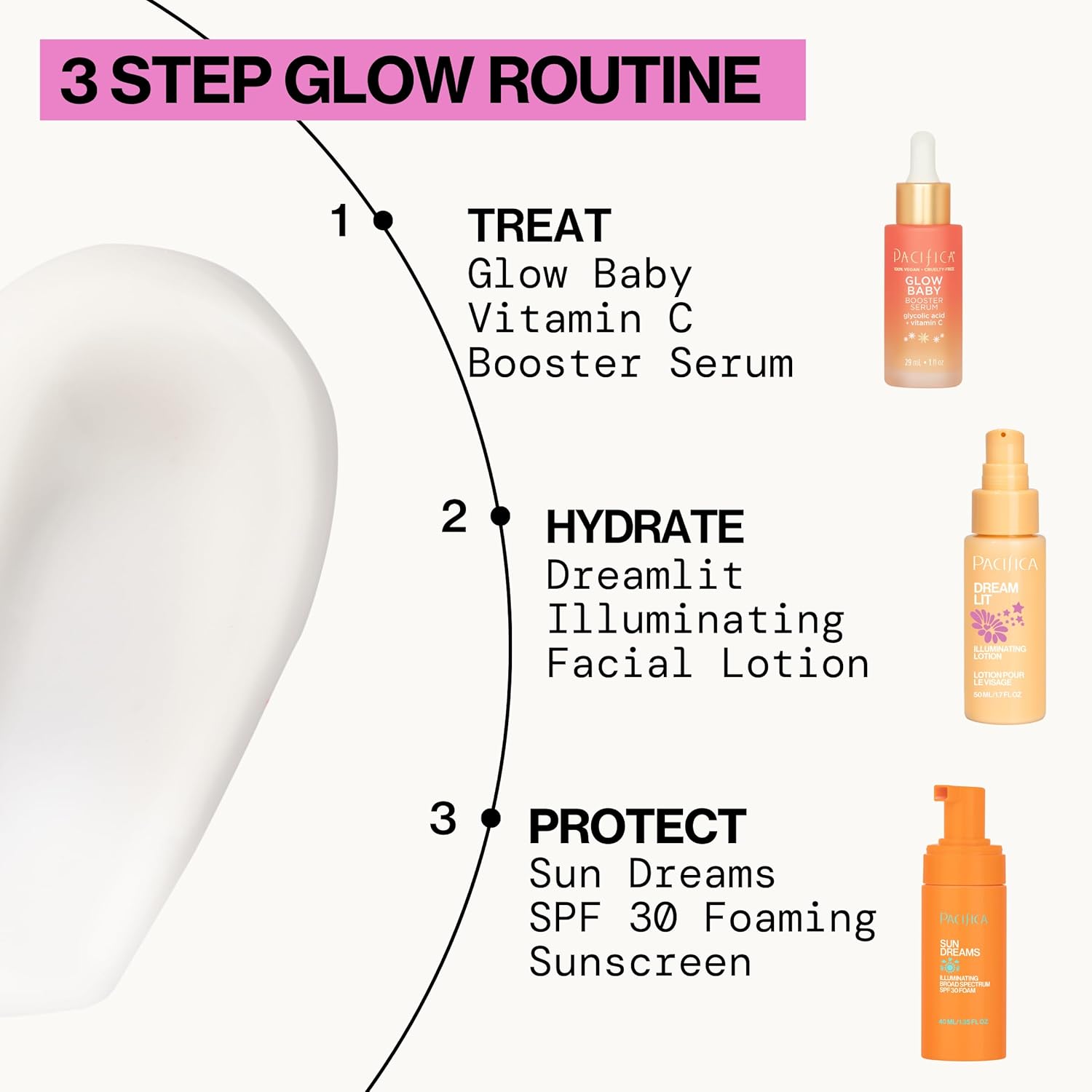 Pacifica Dreamlit Illuminating Facial Lotion 4 oz - Vitamin C Niacinamide Moisturizer for Radiant Glow - Image 13
