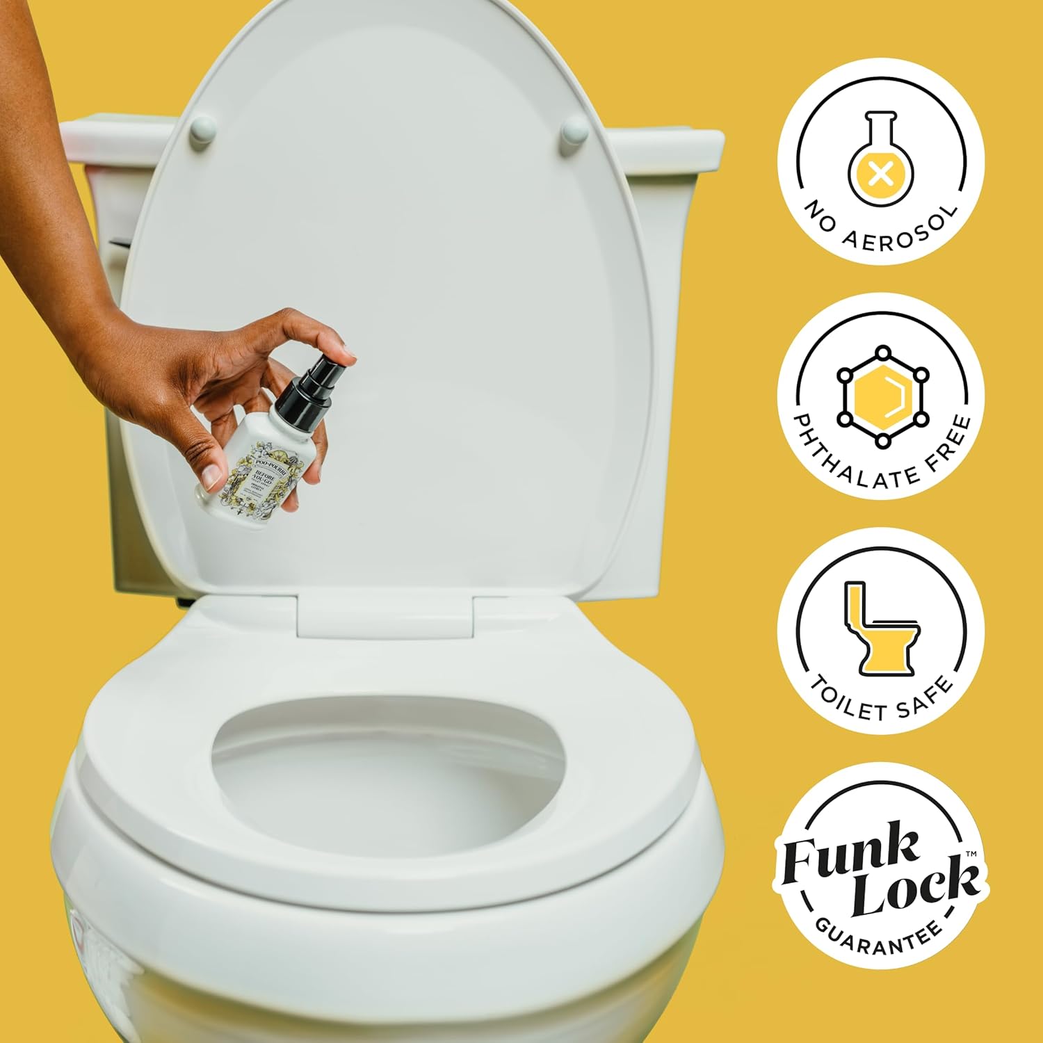 Poo-Pourri Original Citrus 2oz Before-You-Go Toilet Spray 2 Pack - Instantly Trap Bathroom Odor - Plant Based Ingredients & Essential Oils - No synthetic fragrance - Lemon, Bergamot & Lemongrass Scent - Image 6