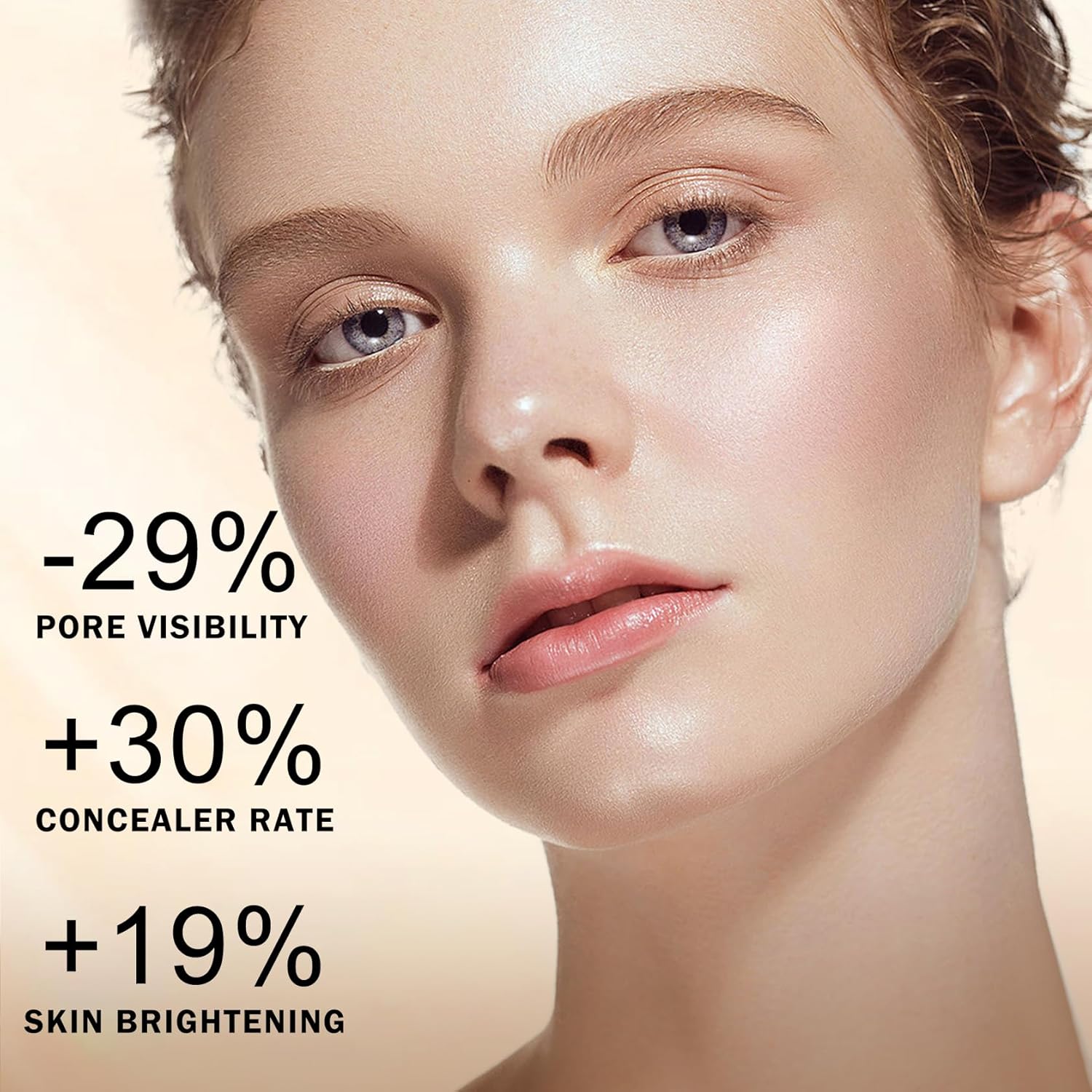 AIUEO Magic Minerals Airbrush Foundation Silk Smooth Airbrush Spray Foundation Full Coverage Flawless Setting Spray Makeup-Nude - Image 6