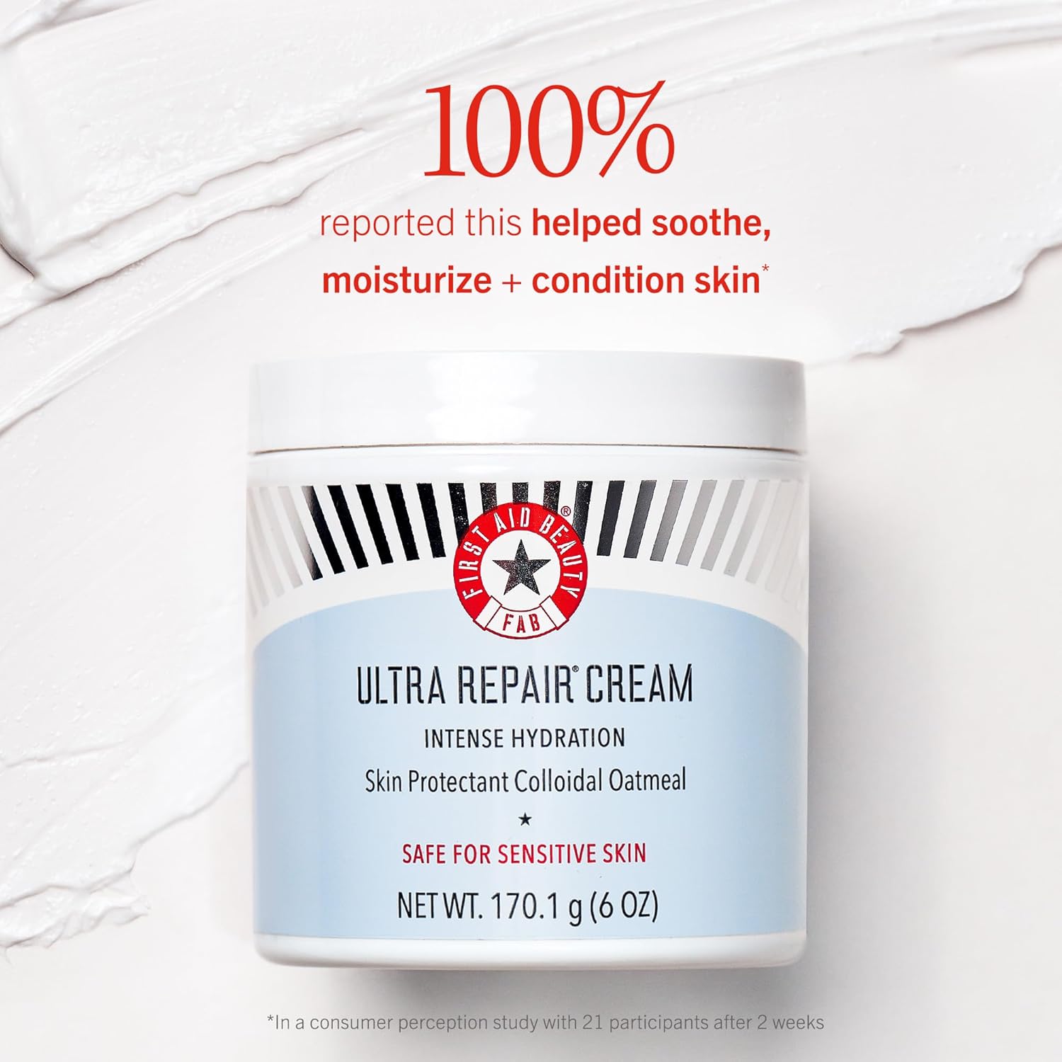 First Aid Beauty Ultra Repair Cream 6 oz 2ct Pack Intense Hydration Whipped Colloidal Oatmeal Strengthens Skin Barrier - Image 8