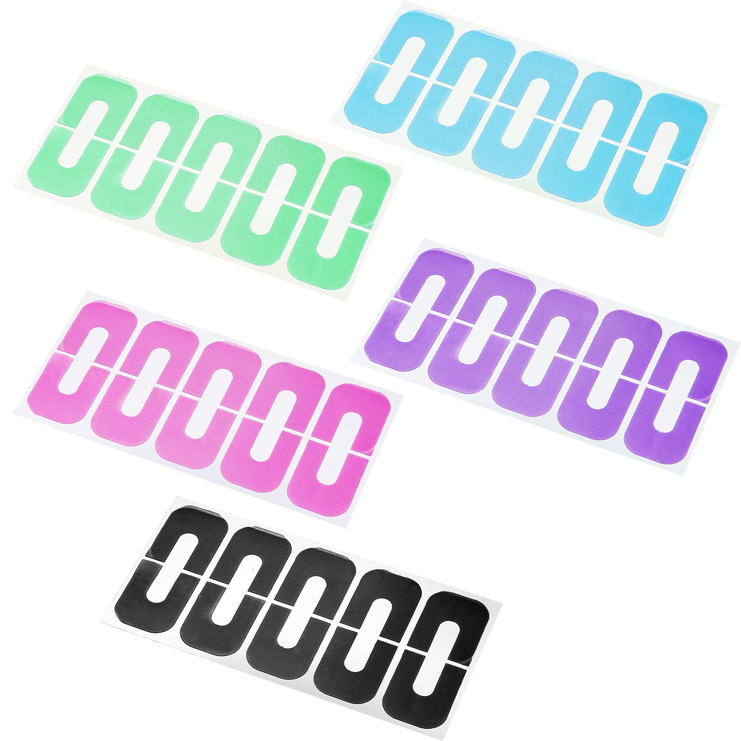 Outus 150 Piece U Shape Nail Polish Protector Guards Spill Proof Stickers DIY Use - Image 6